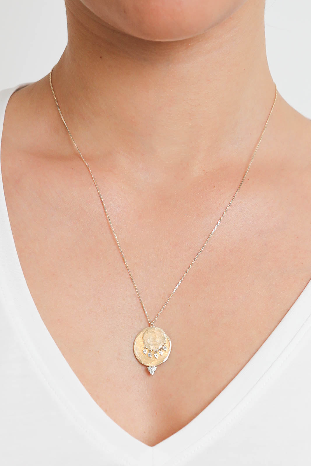 Pascale Monvoisin, Halskette Gaby N°2 in Gold