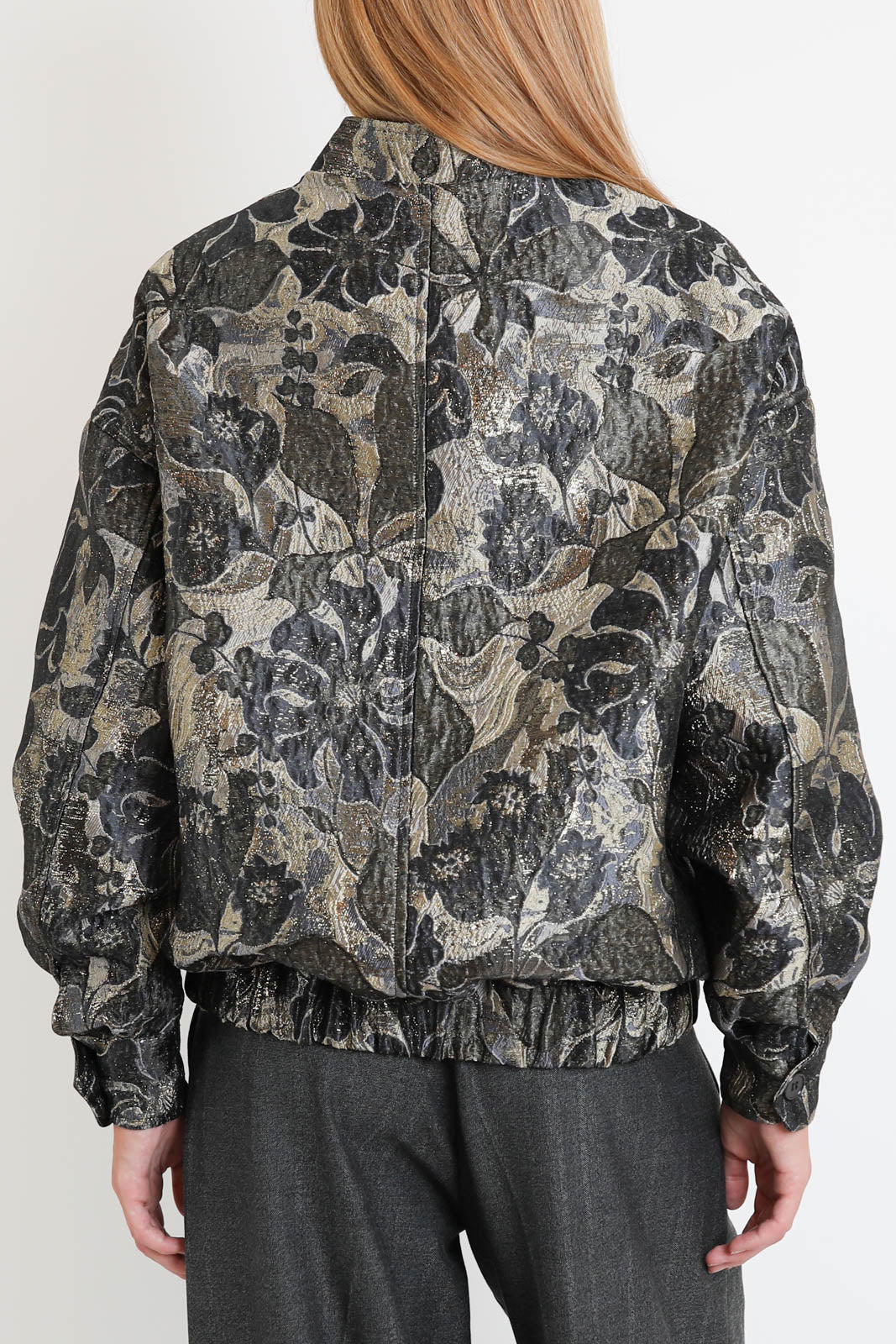 Atelier 1985, Jacke Leonardo in Braun Gemustert