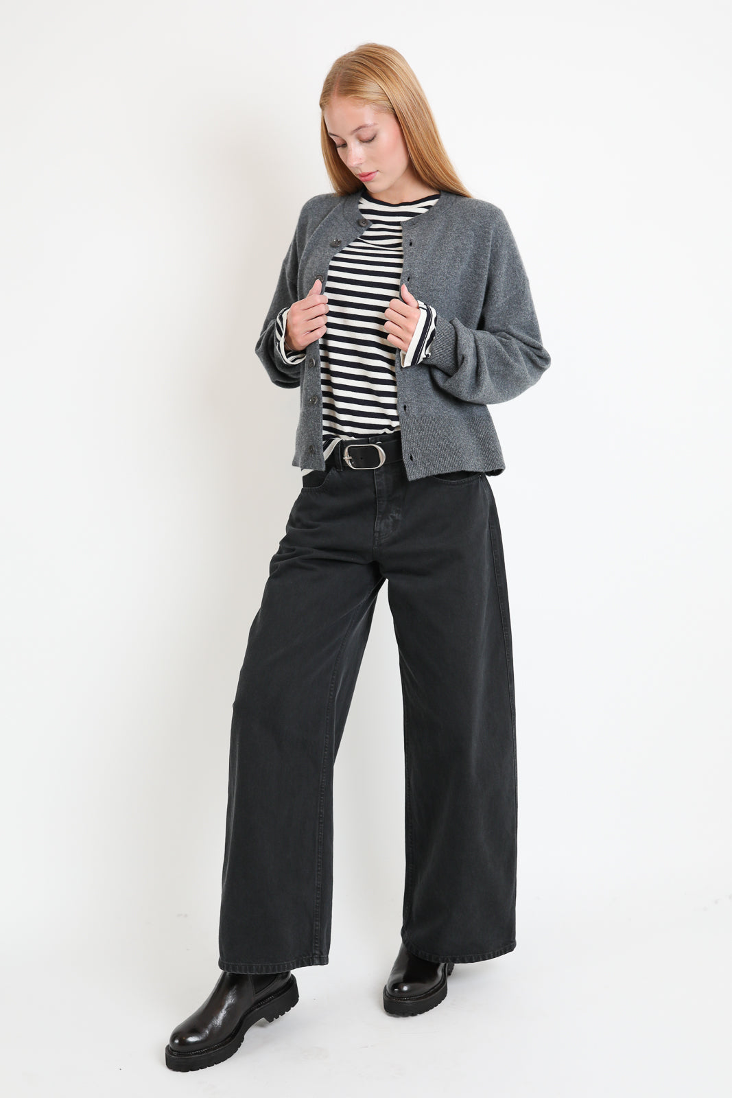 Extreme Cashmere, Cardigan Chou in Felt