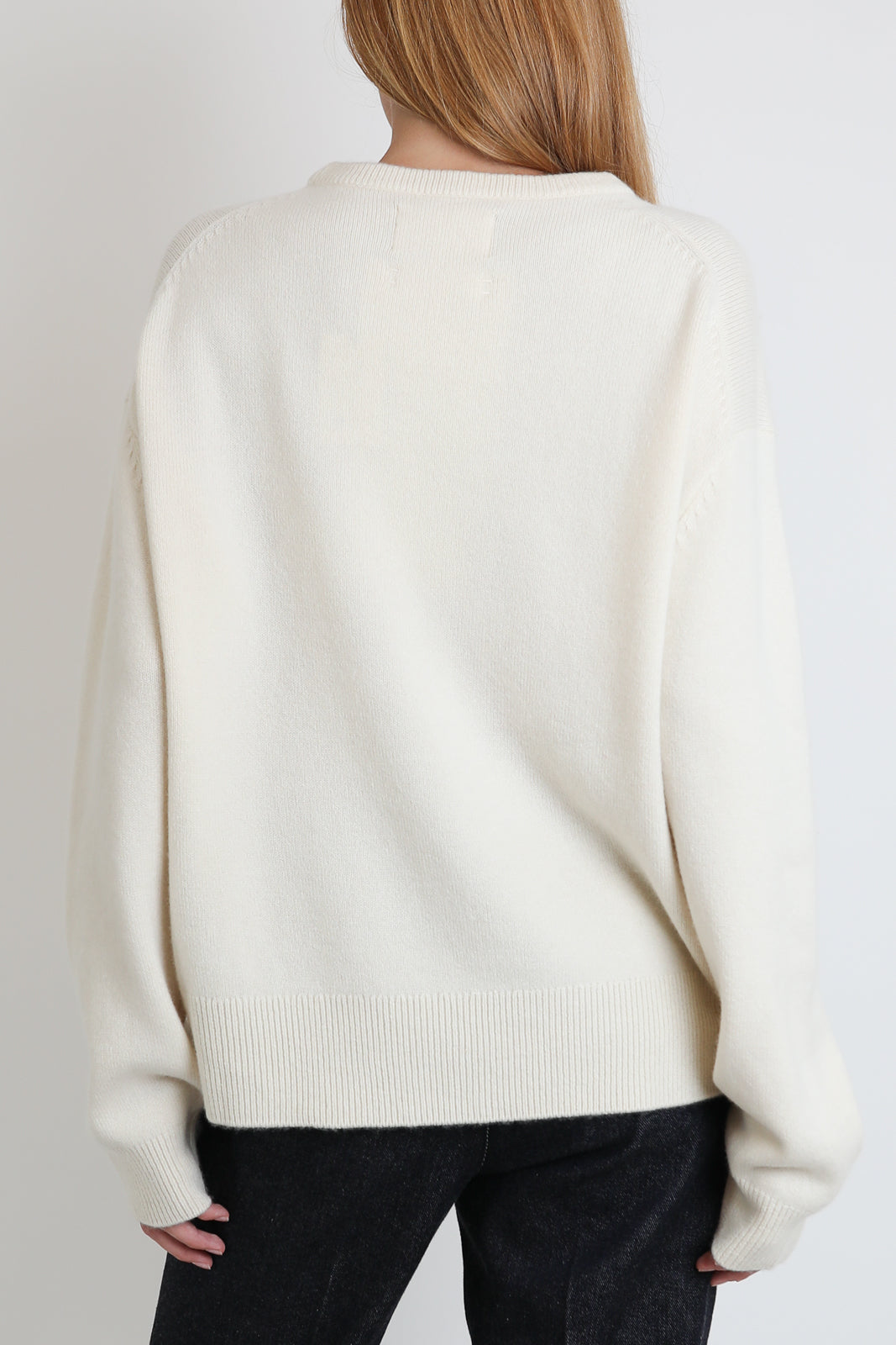 Extreme Cashmere, Pullover Mike in Cream