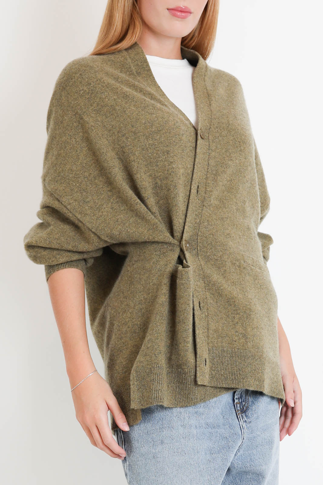 Extreme Cashmere, Cardigan Tokio in Hunter