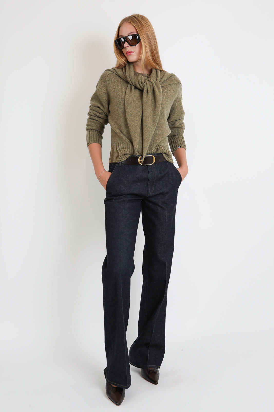 Extreme Cashmere, Pullover Please in Hunter