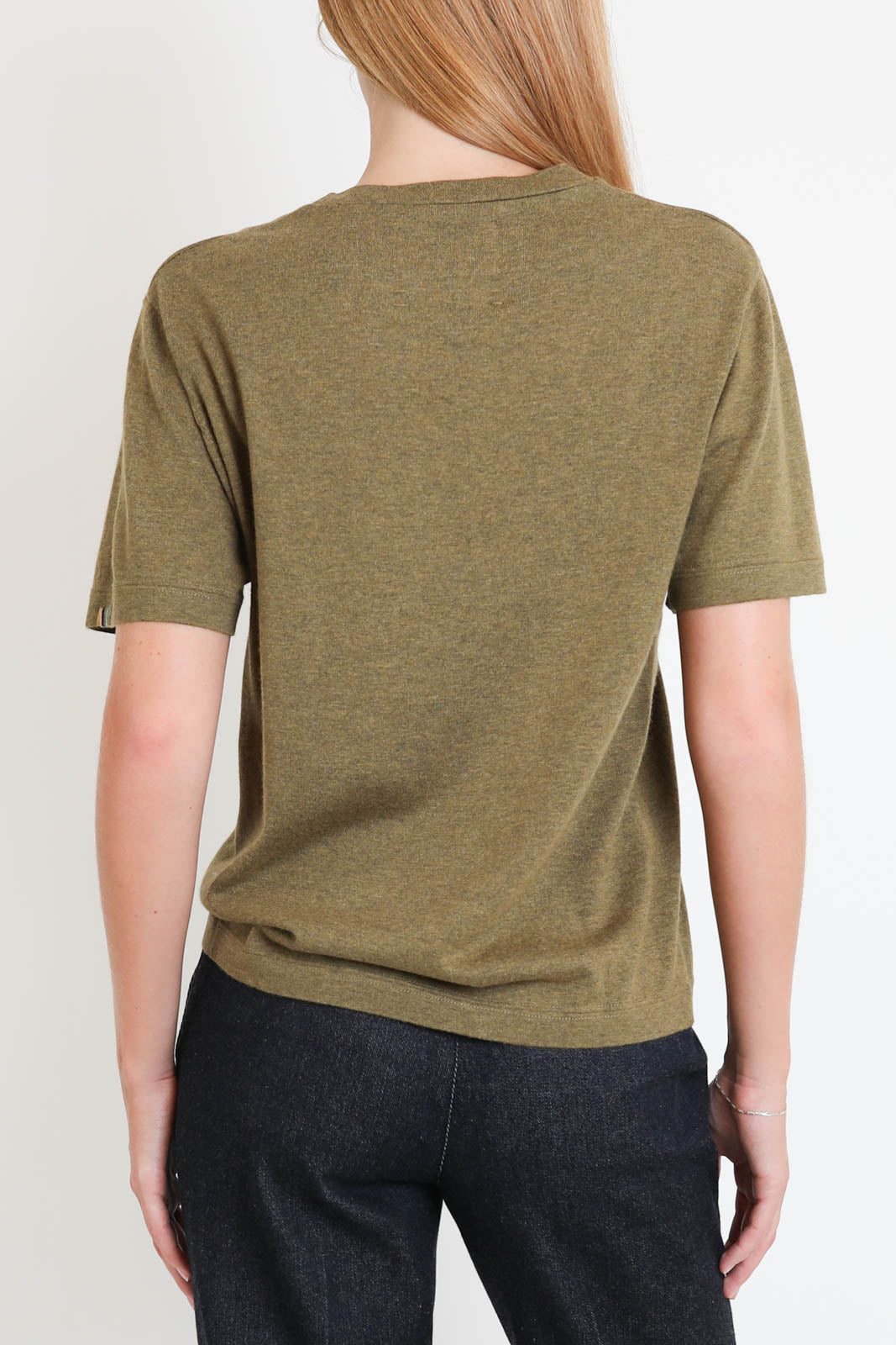 Extreme Cashmere, T-Shirt Cuba in Hunter