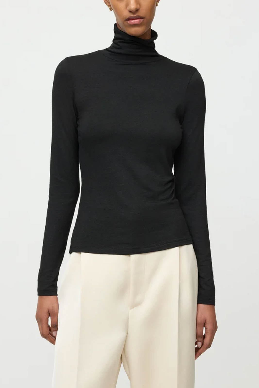 Soft Goat, Pullover Lightweight in Schwarz