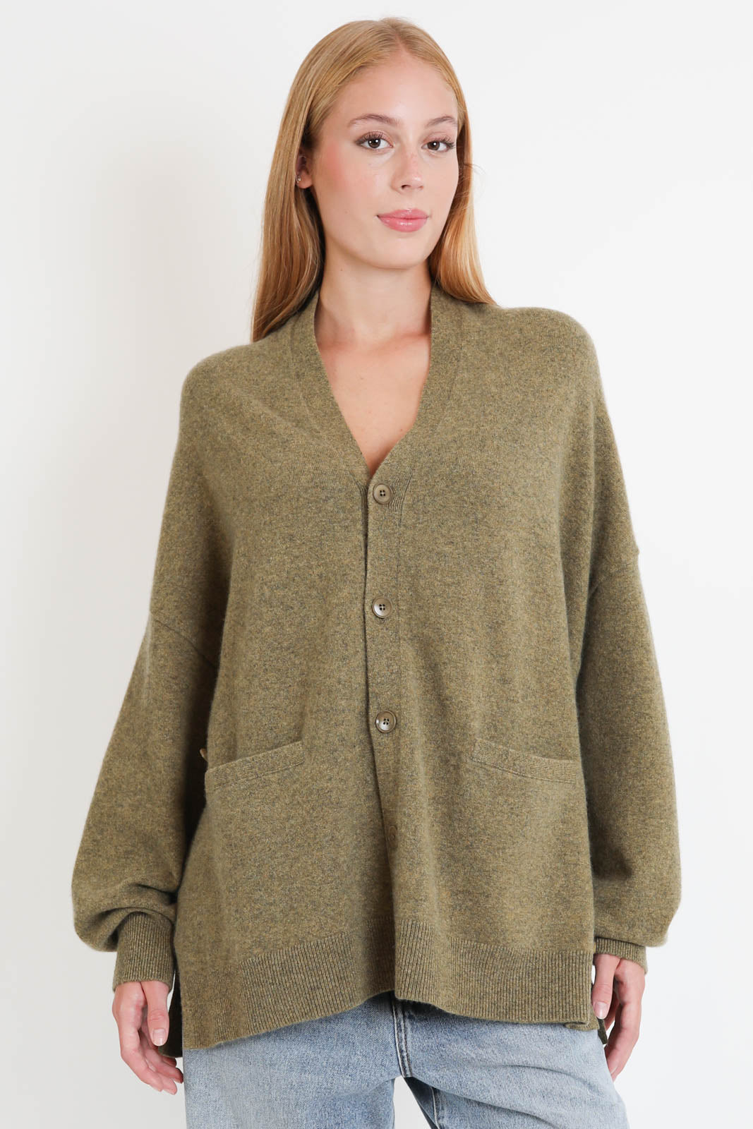 Extreme Cashmere, Cardigan Tokio in Hunter