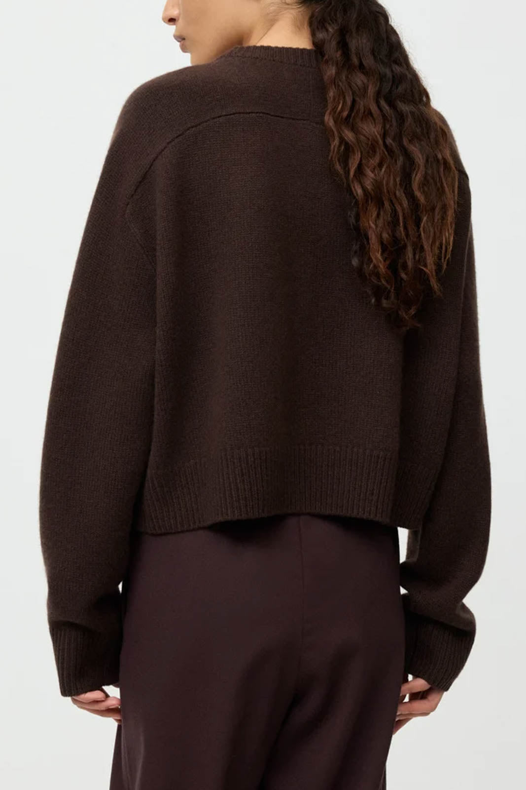 Soft Goat, Pullover aus Kashmere in Mocha