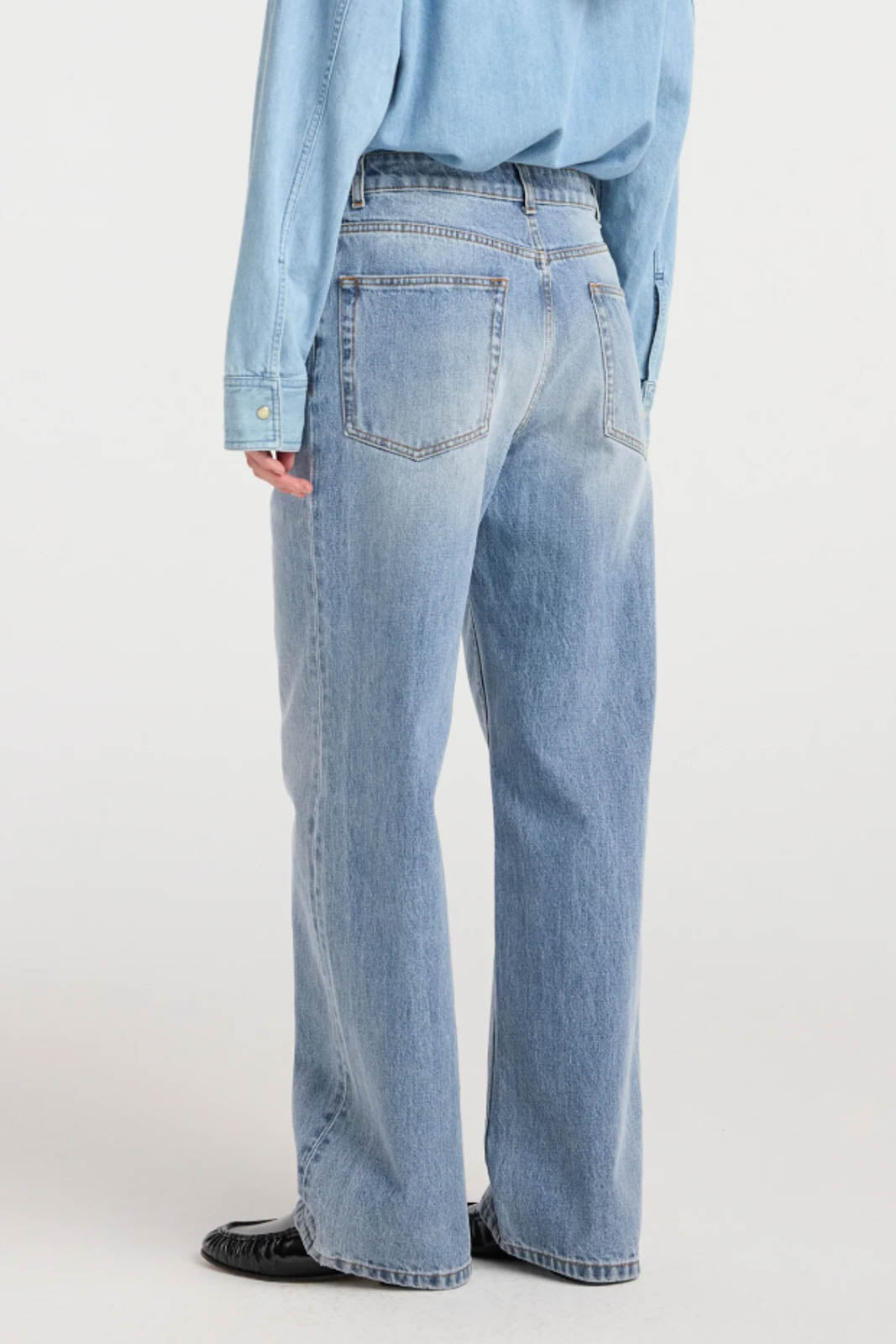 Róhe, Jeans Bruun in Classic Blue
