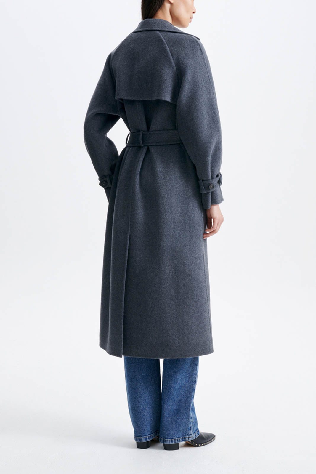 Vanessa Bruno, Mantel Faro in Anthracite Chine