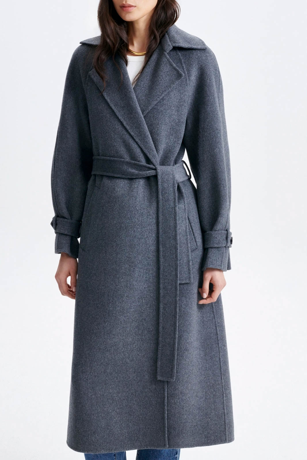 Vanessa Bruno, Mantel Faro in Anthracite Chine