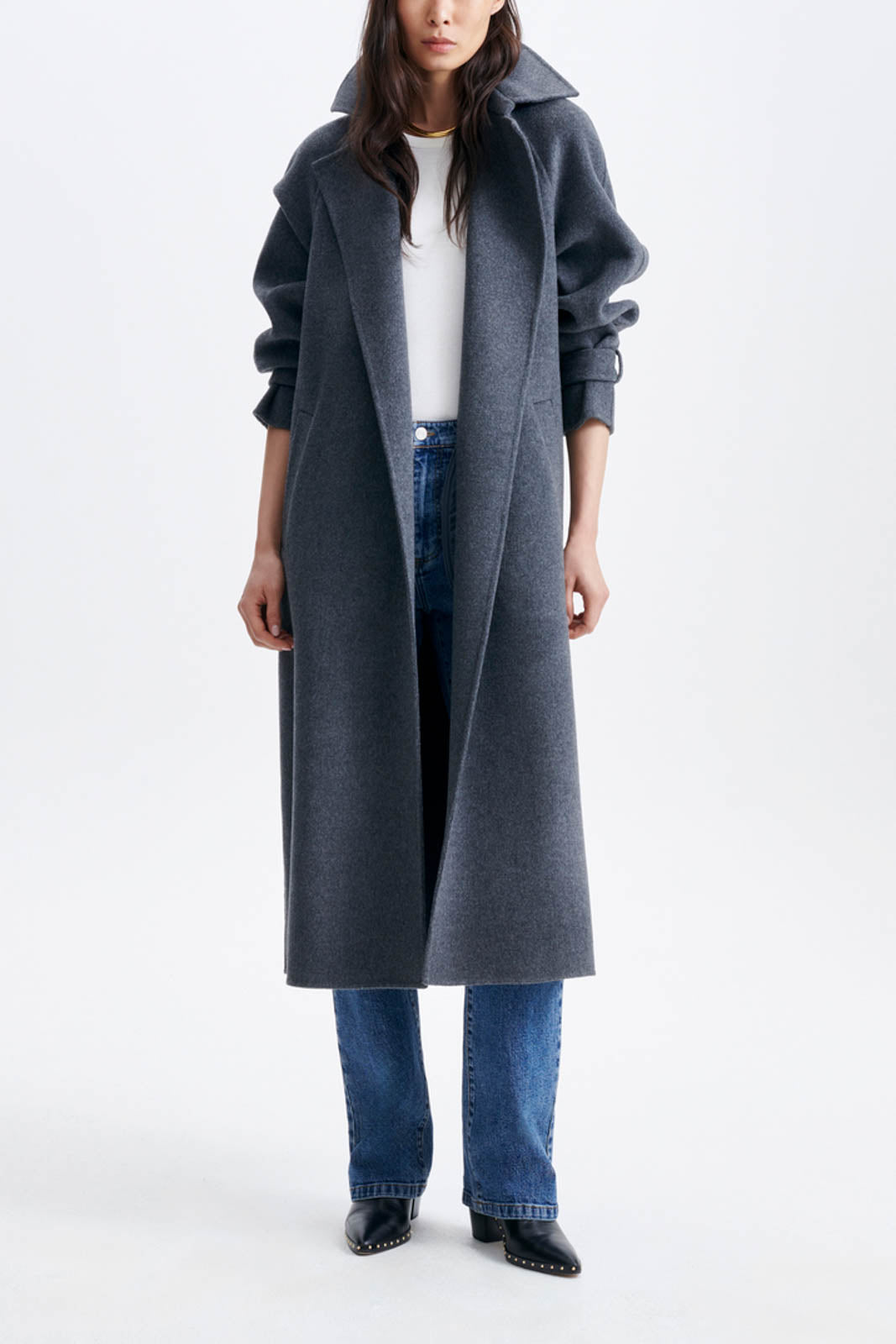 Vanessa Bruno, Mantel Faro in Anthracite Chine