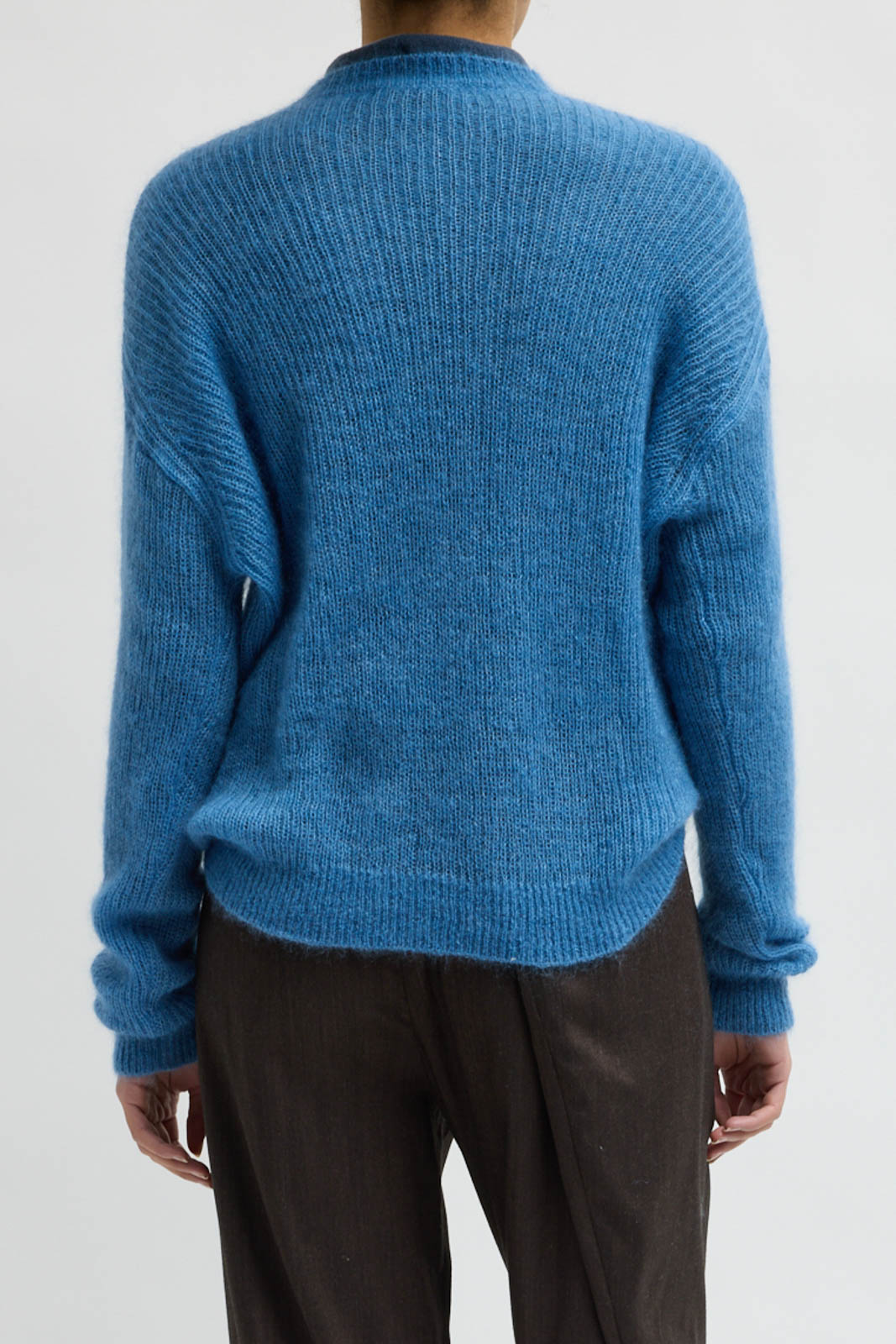 Tibi, Pullover Easy in Newman Blue