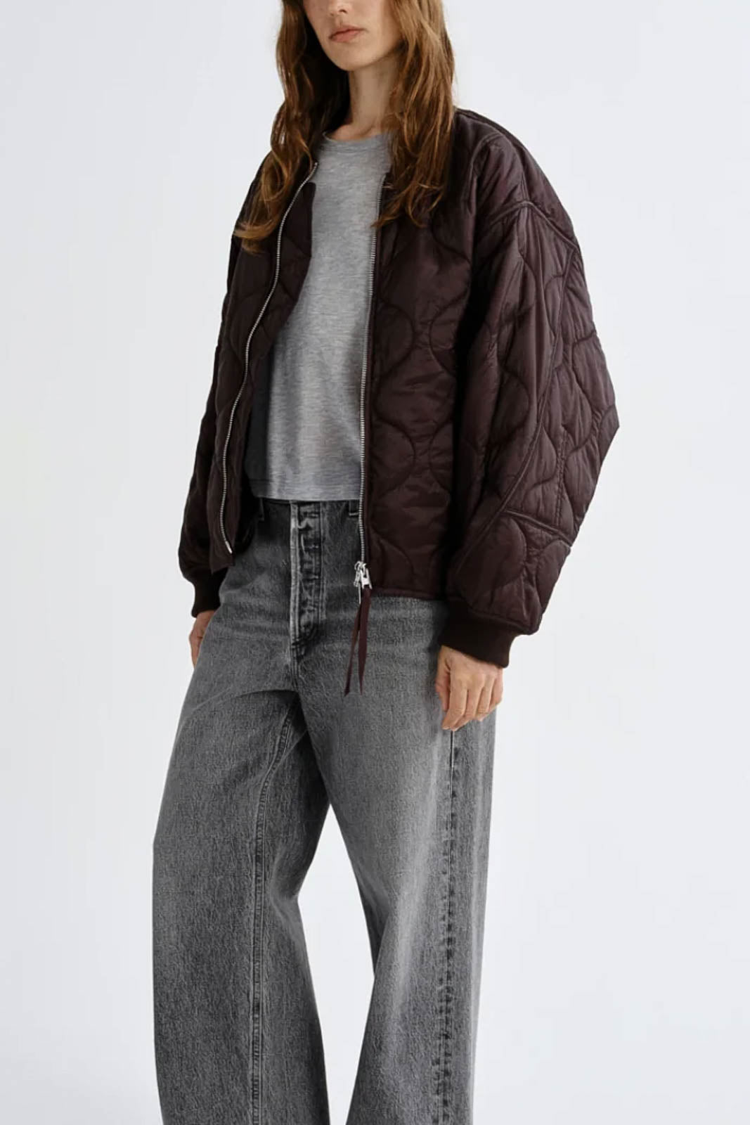  Agolde, Jacke Isla in Deep Roast