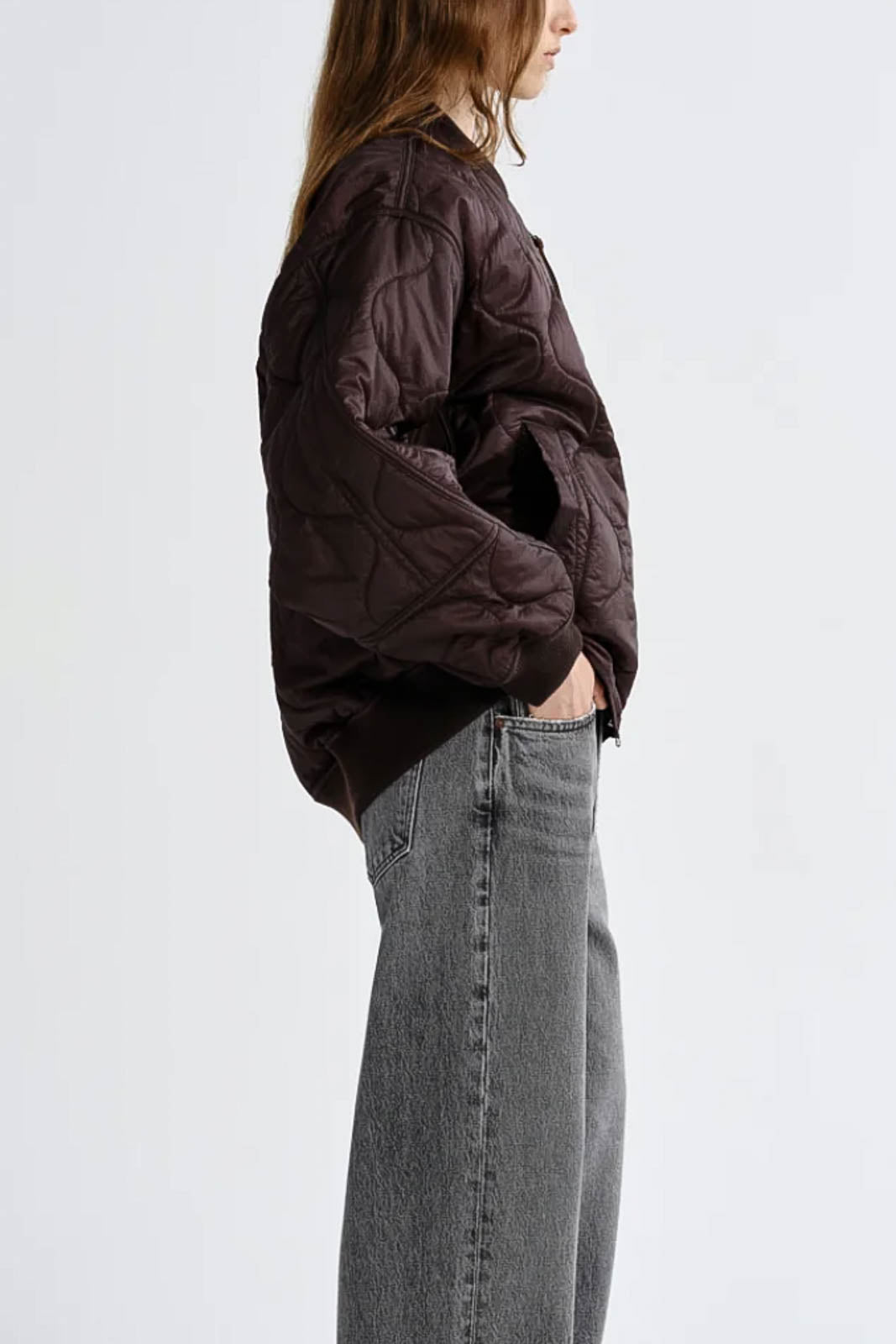  Agolde, Jacke Isla in Deep Roast