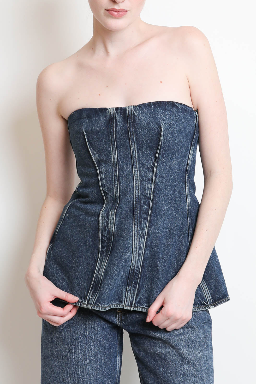 Agolde, Top Lara Corset in Form