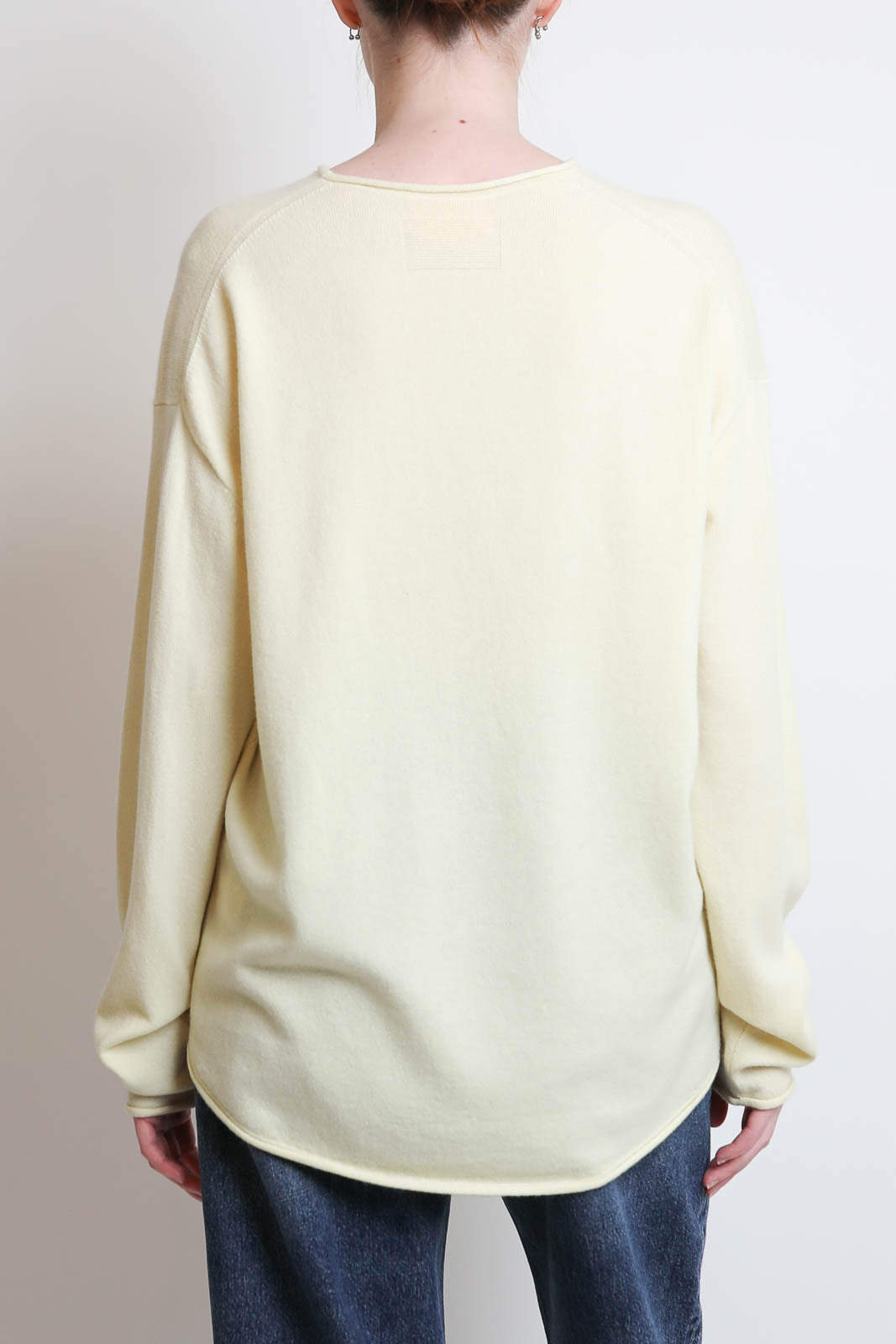 Guest In Residence, Pullover Oversized Crew in Mist