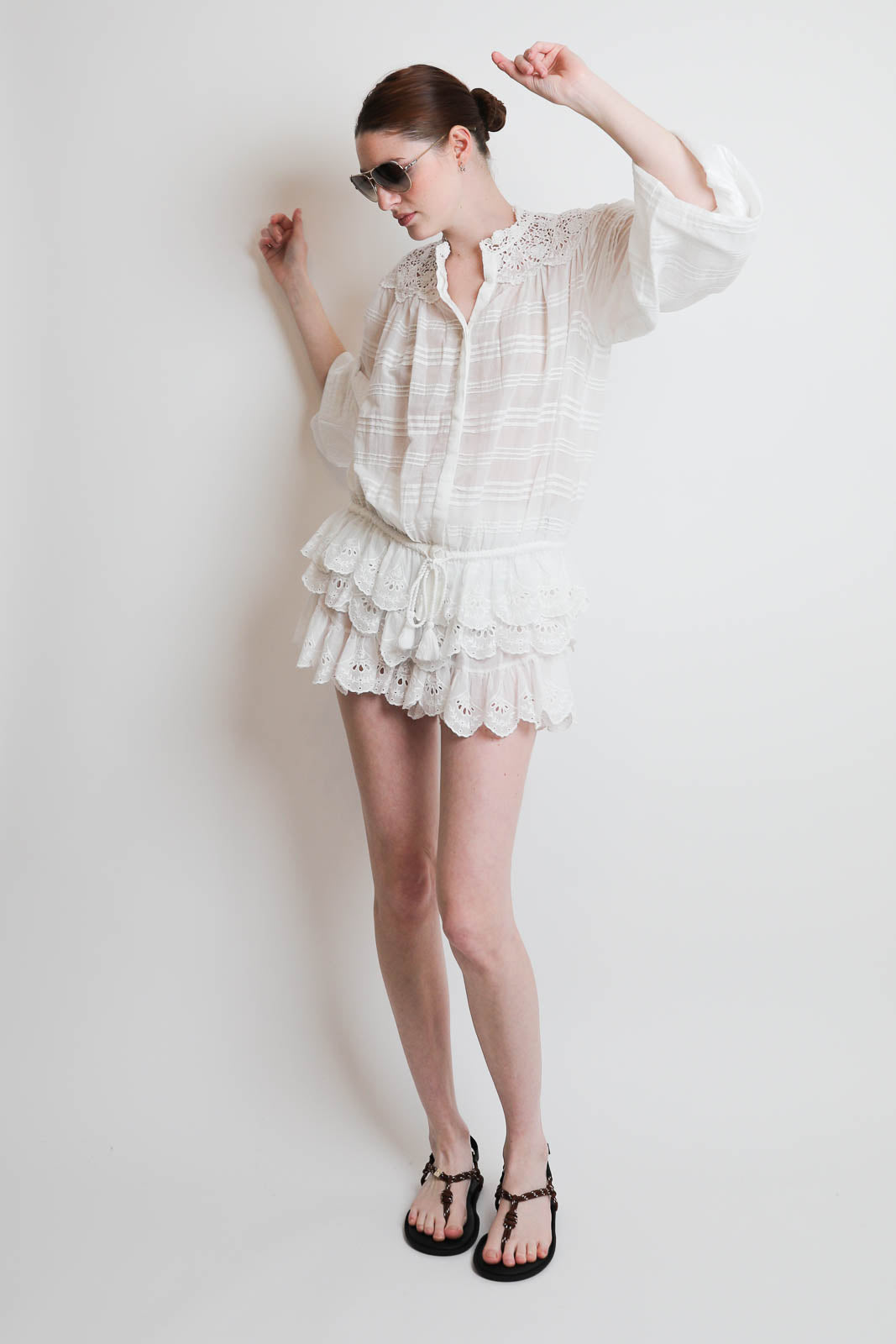 Marant Etoile, Shorts Jocadia in Weiss