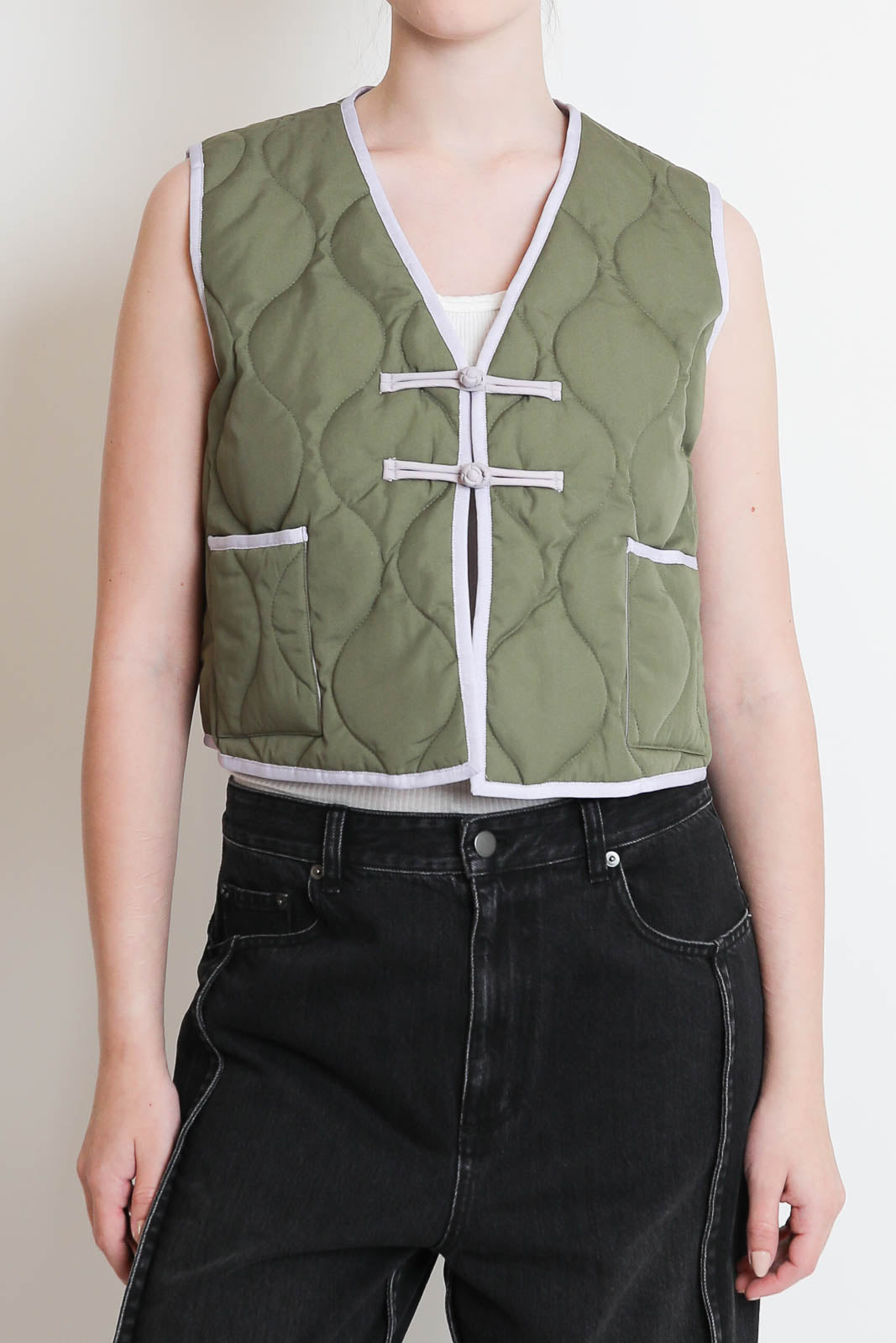 Forte-Forte, Jacke Rainproof Twill in Khaki