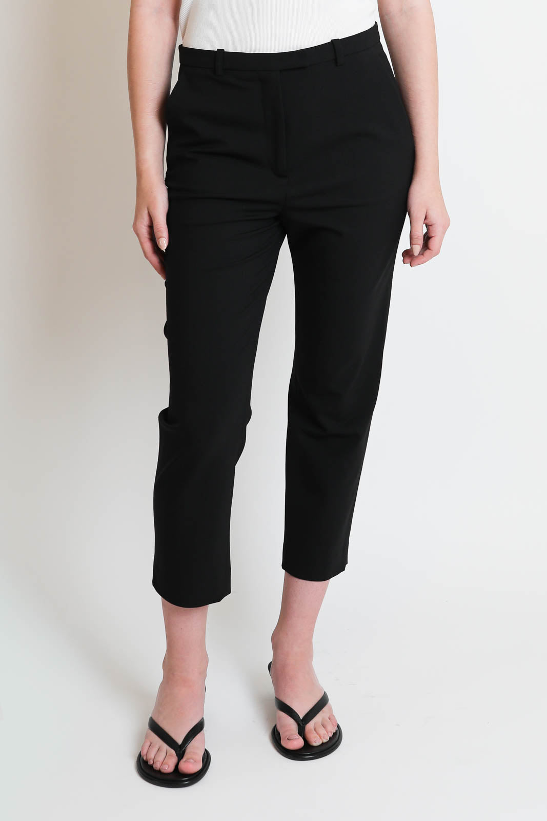 Loulou de Saison, Hose Carlo 3/4 Straight in Schwarz