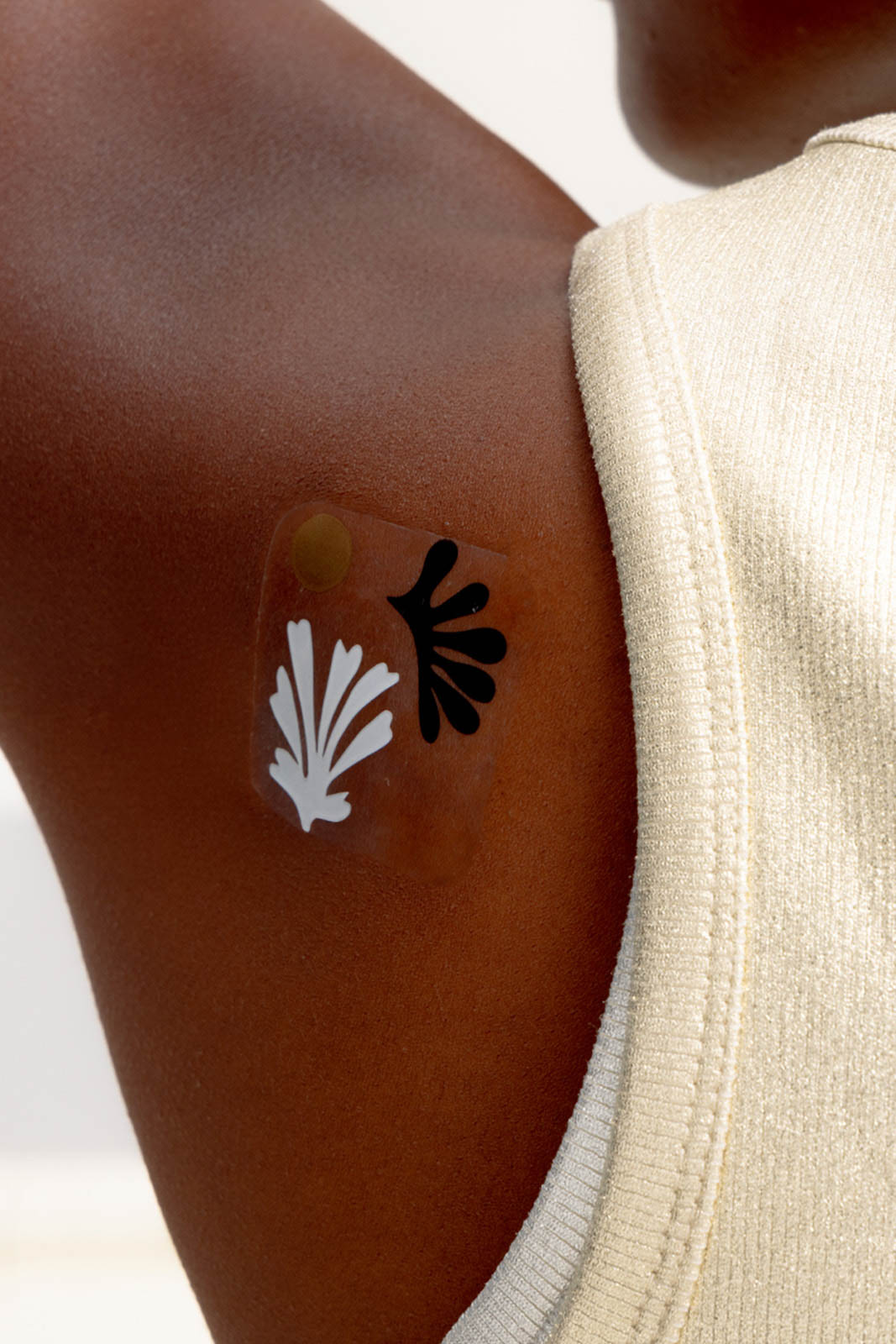 Barrière, Pflaster Travel Well Vitamin Abstract Shapes