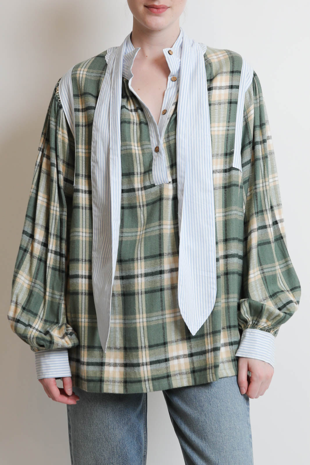 Fish Club, Bluse The Painter in Hunter