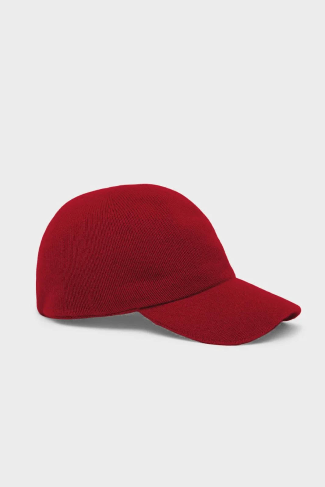 Guest in Residence, Baseball-Cap aus Wolle in Burnt Cocoa/Burnt Sienna