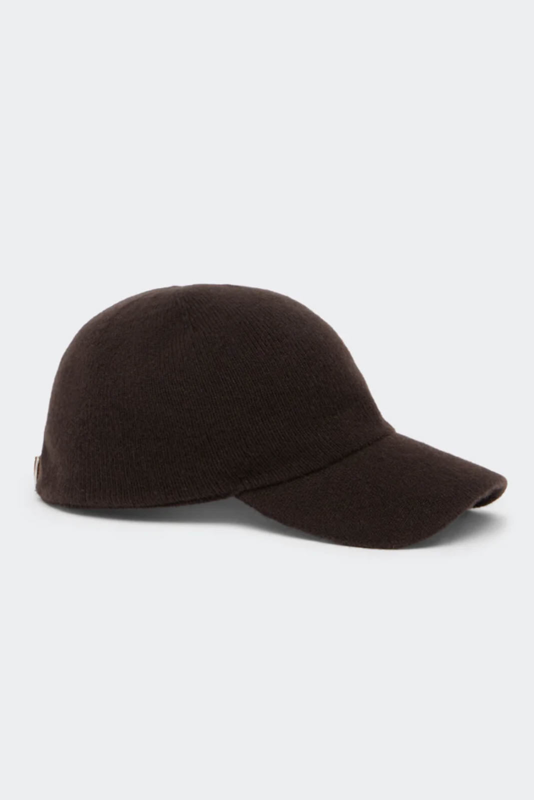 Guest in Residence, Baseball-Cap aus Wolle in Carmine/Burnt Cocoa