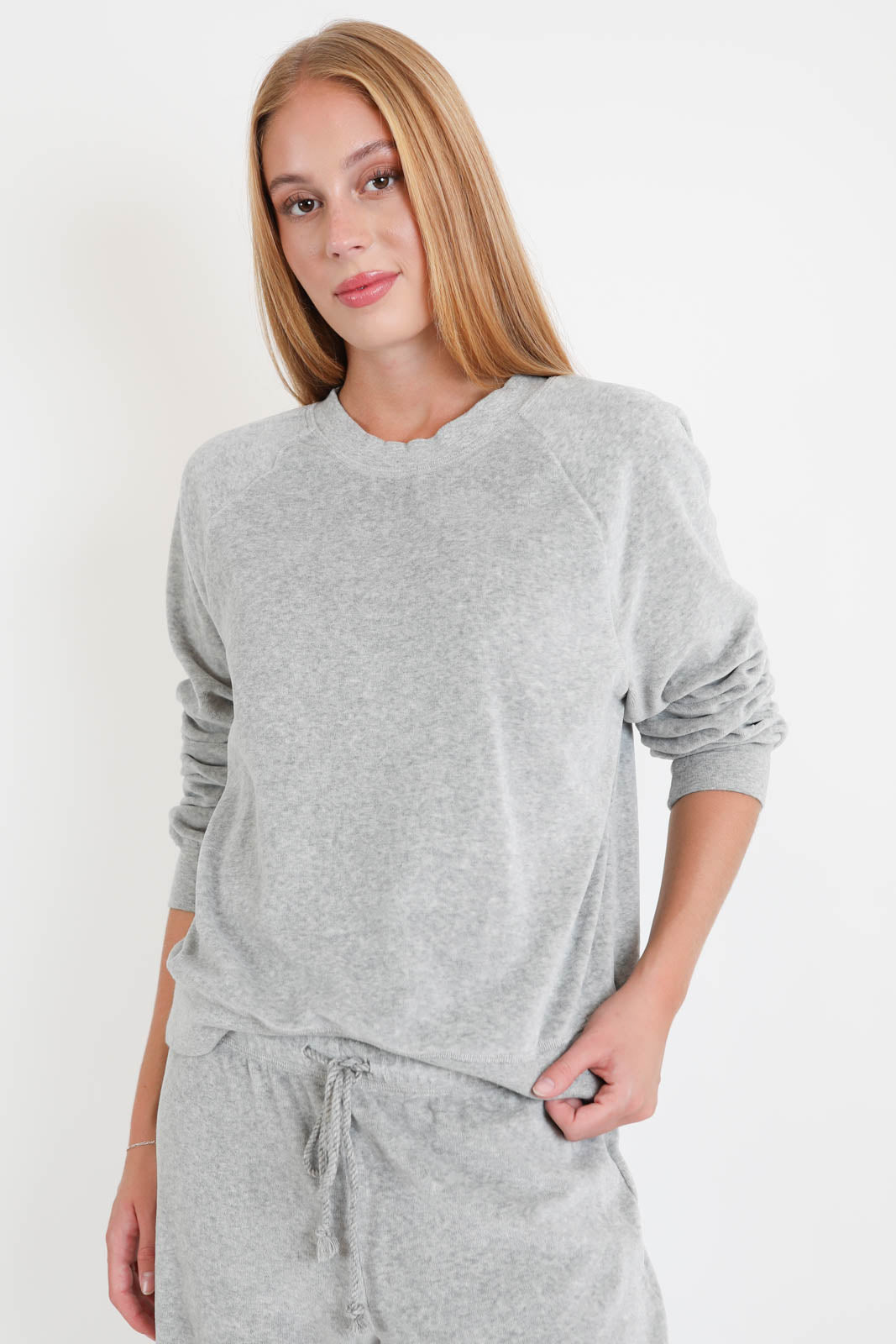 Xirena, Pullover Pierre in Heather Grey