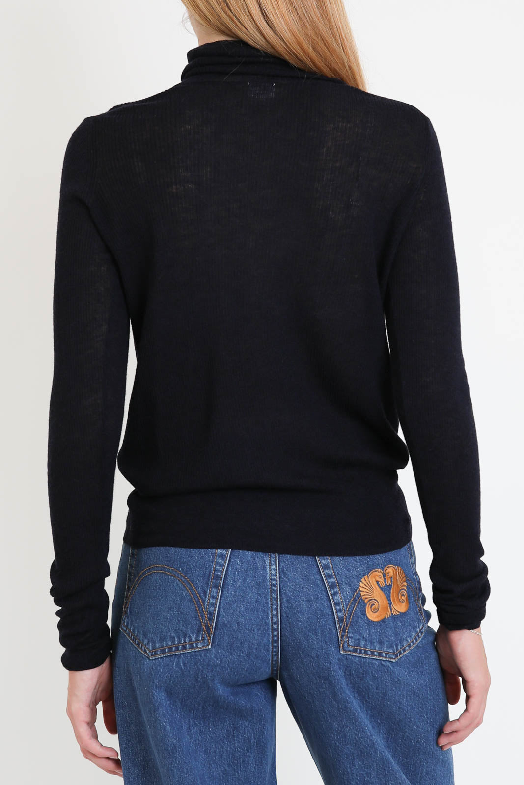 CTPlage, Pullover High Neck in Navy