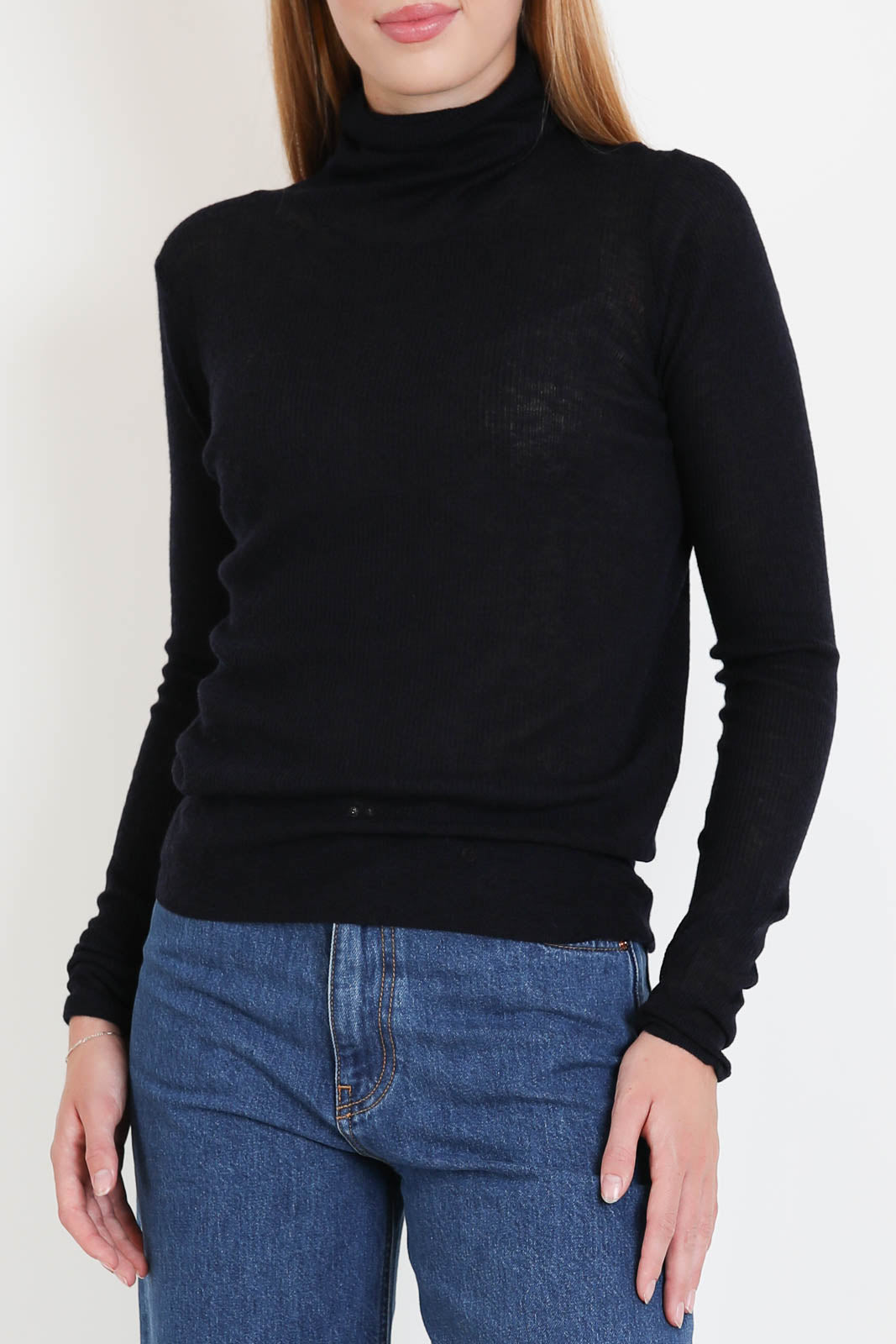 CTPlage, Pullover High Neck in Navy