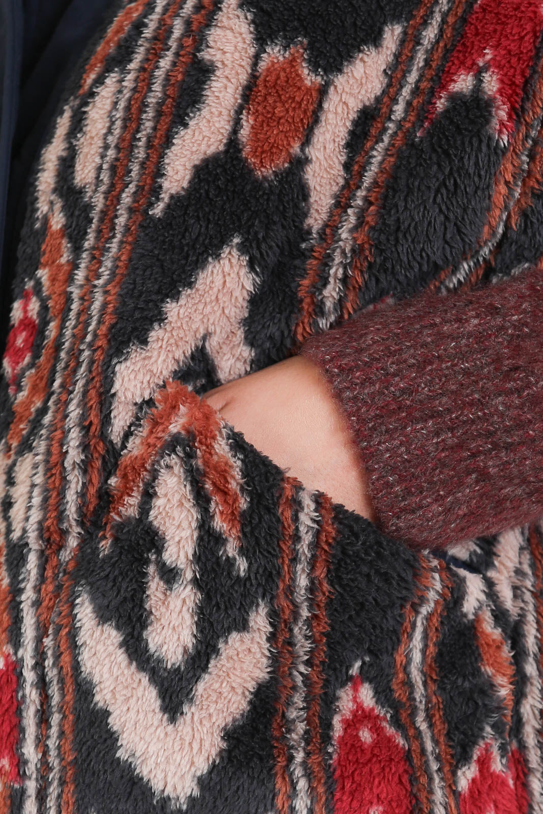 Xirena, Gilet Ravena in Black Ikat