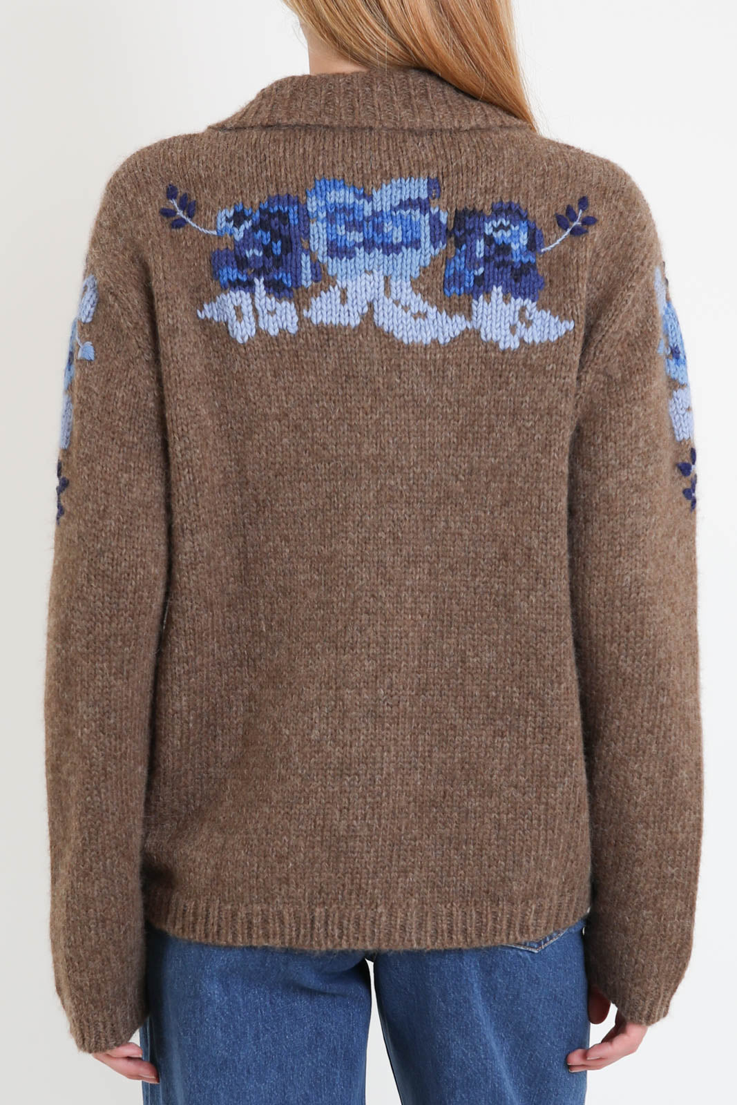 Baziszt, Cardigan Nissan in Taupe