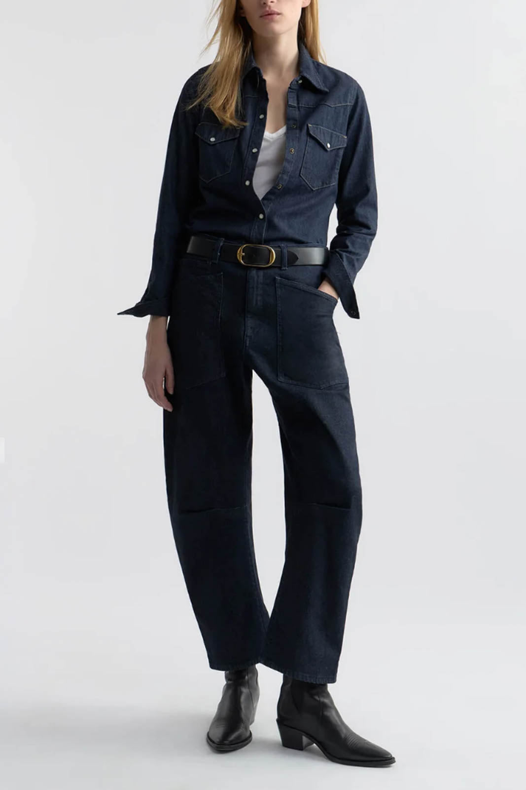 Nili Lotan, Jeans Shon in Indigo Rinse