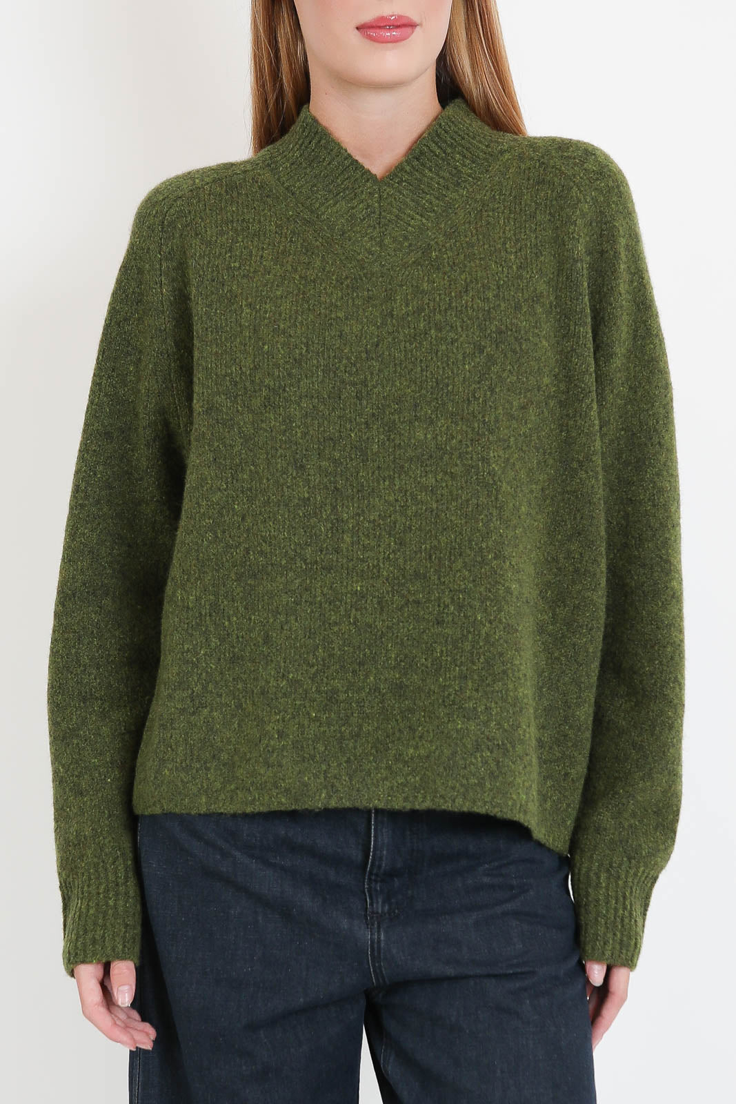 Zenggi, Pullover Oversized in Fern Green