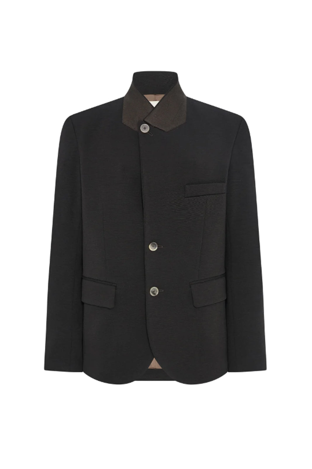 6397, Blazer Knit Sporting in Ebony