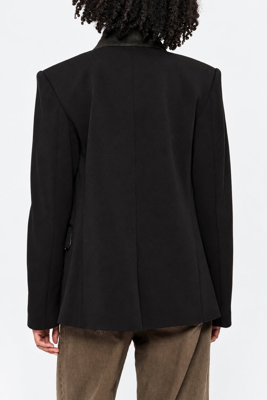 6397, Blazer Knit Sporting in Ebony
