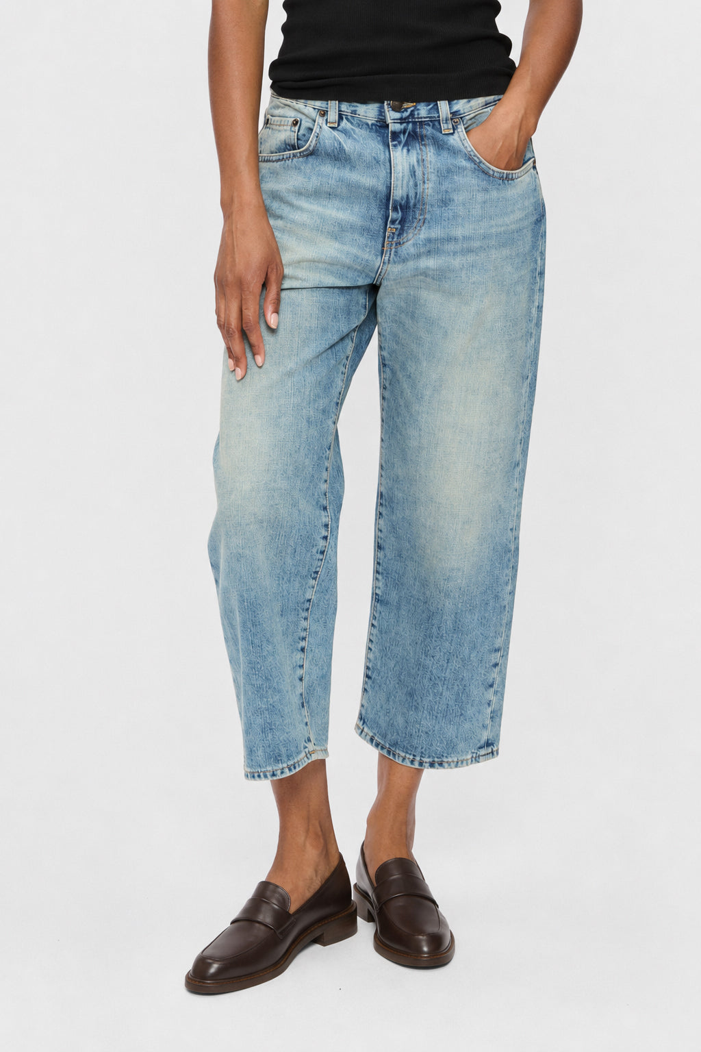6397, Jeans Peter in Quarry Blue