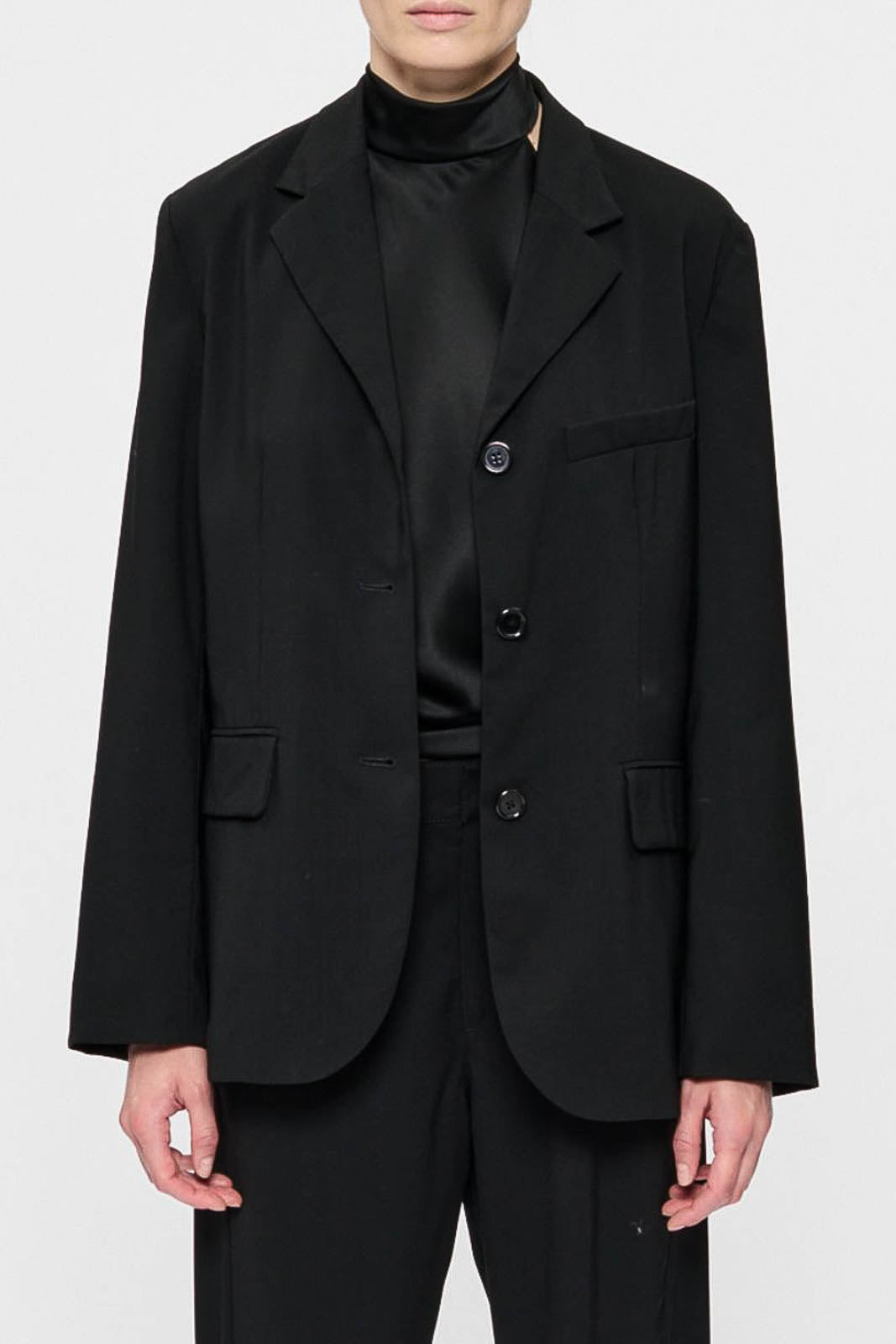 6397, Blazer Relaxed Sporting in Schwarz
