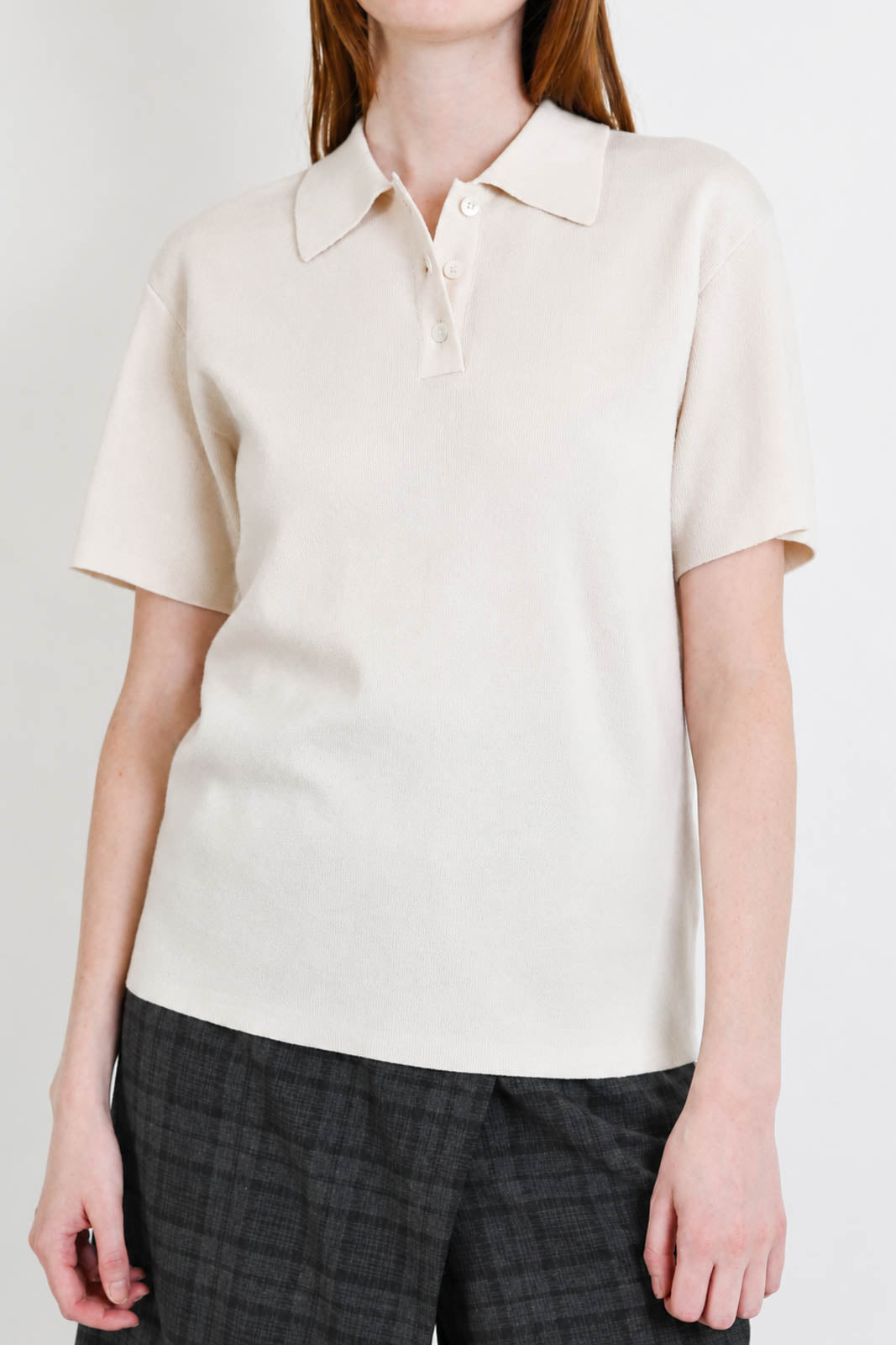 6397, Pullover Doubleknit in Bisque
