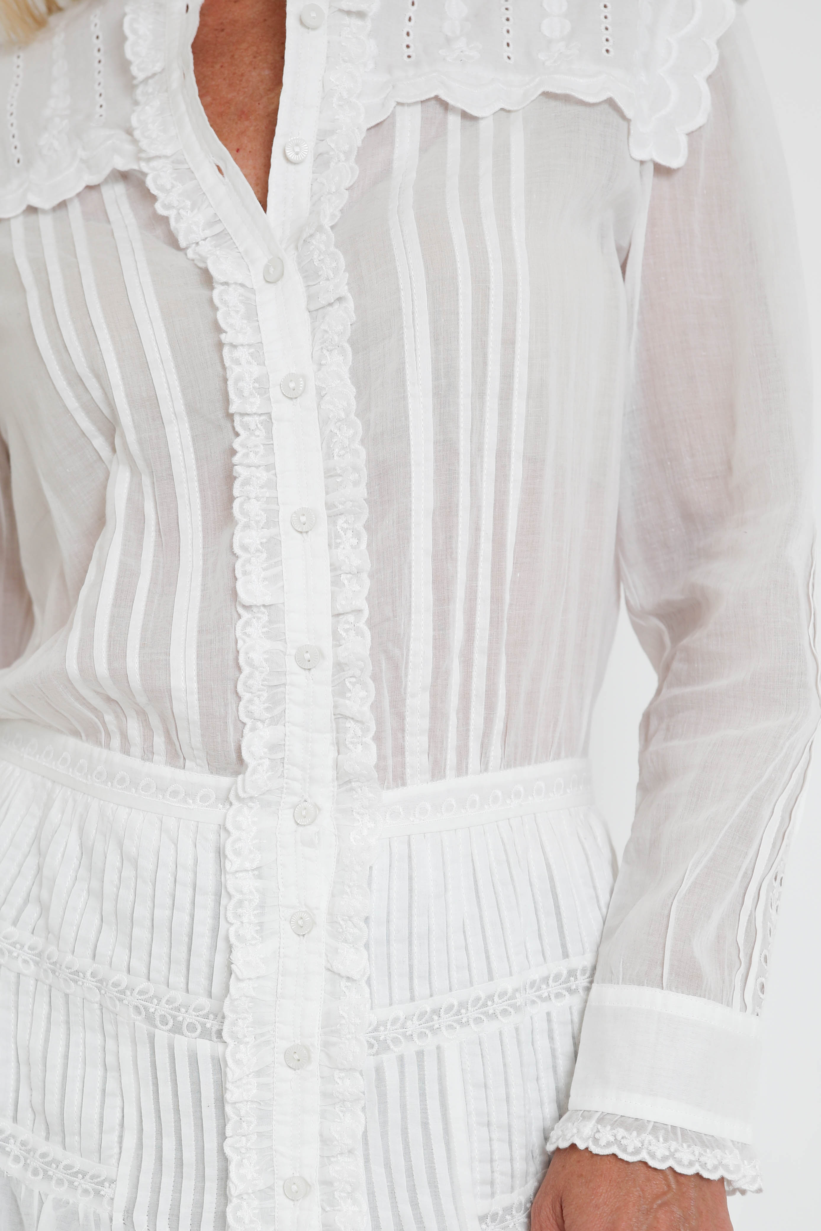 Kleid Lonie in Weiss