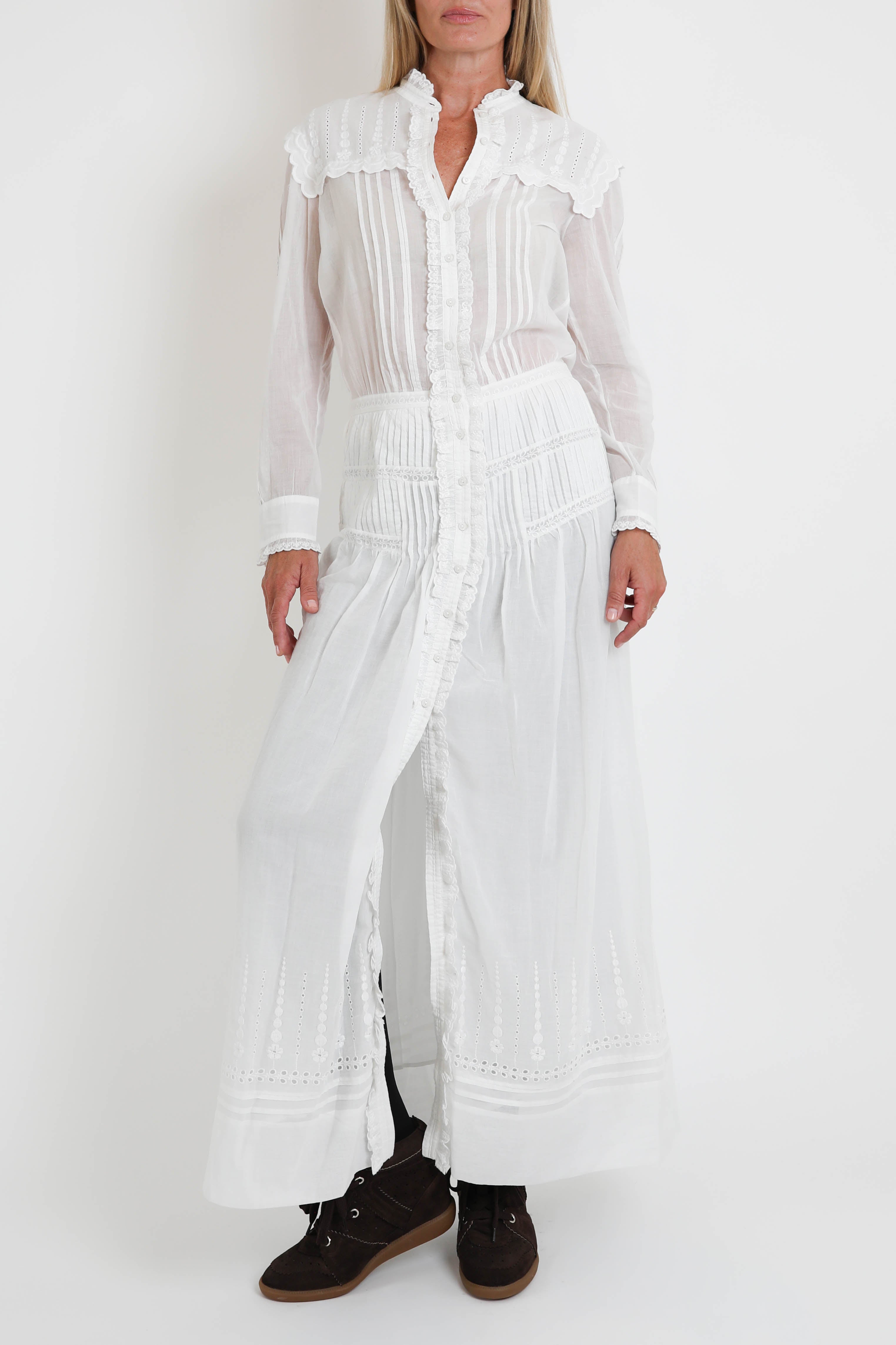 Kleid Lonie in Weiss