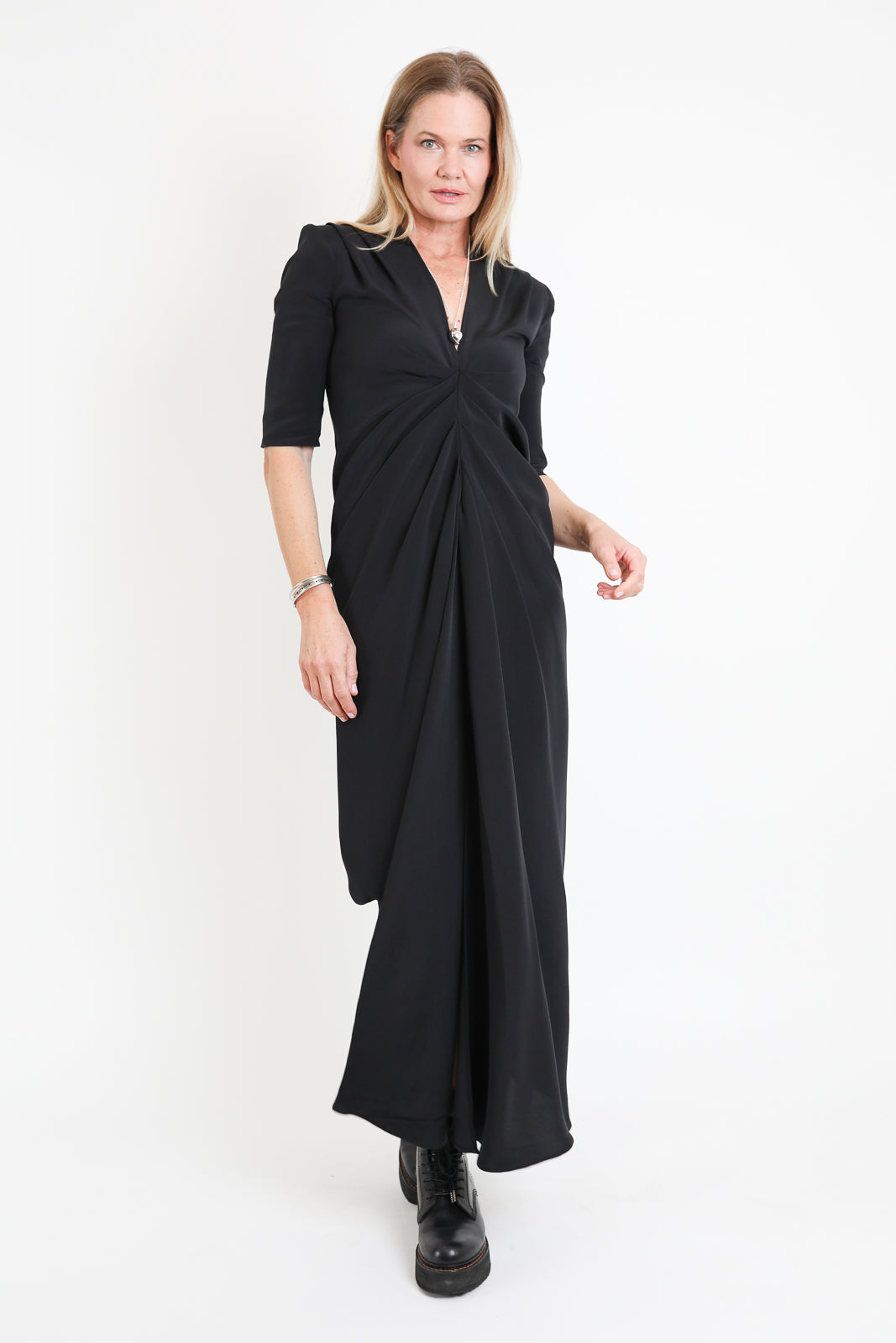 Loulou de Saison, Kleid Willa in Schwarz