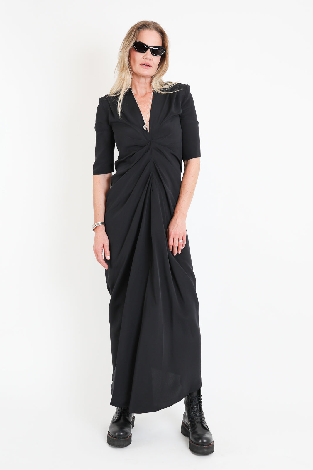 Loulou de Saison, Kleid Willa in Schwarz