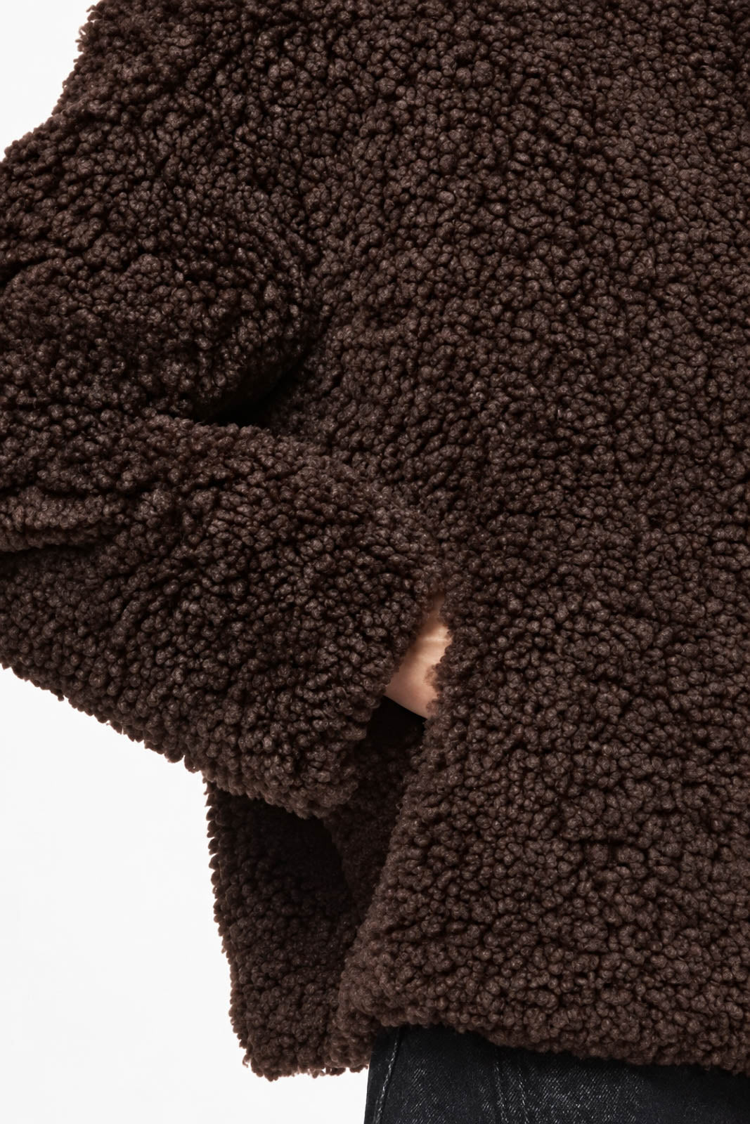 Apparis, Jacke Brooks Bouclette in Brown