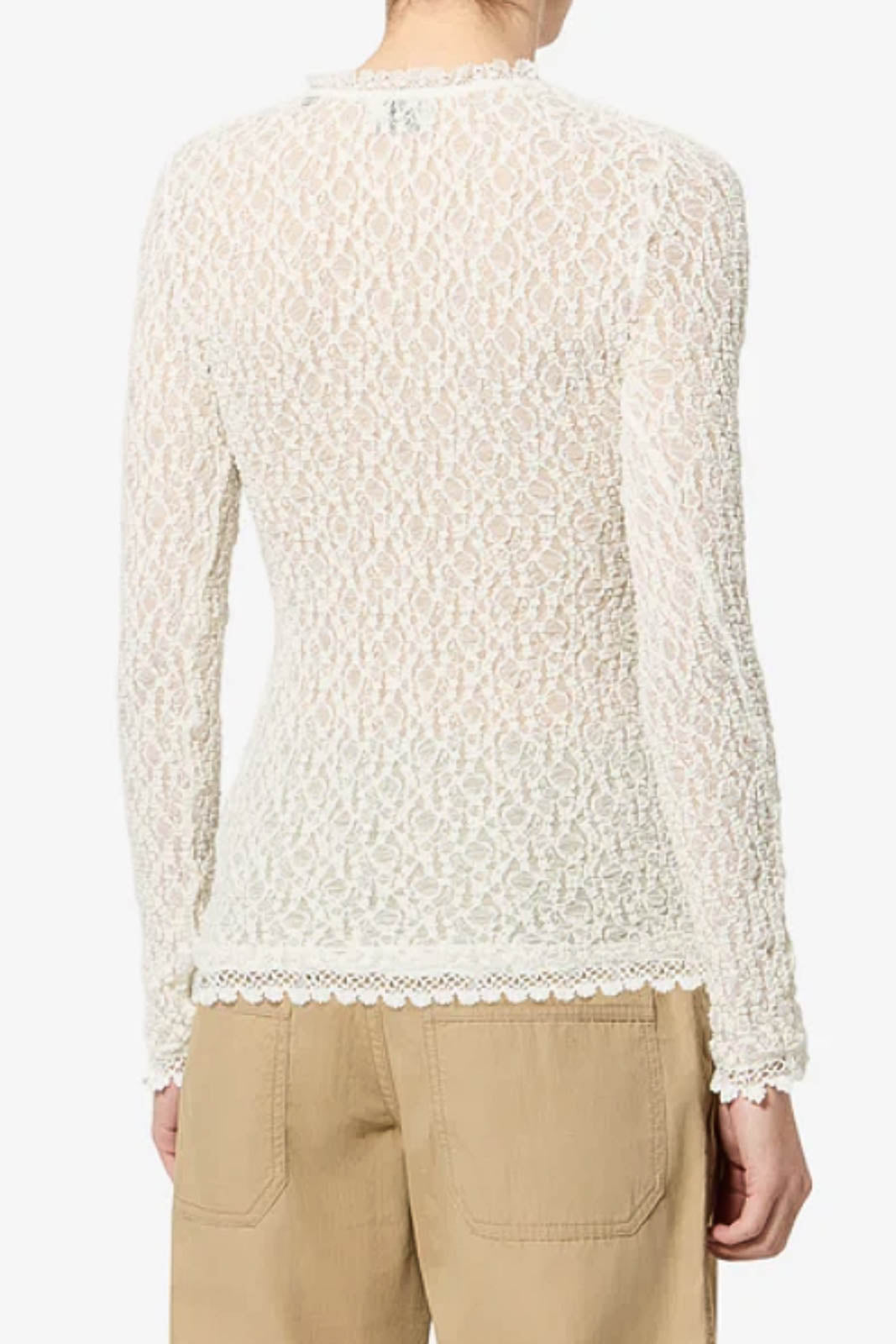 Isabel Marant, Langarm-Shirt Brany in Weiss