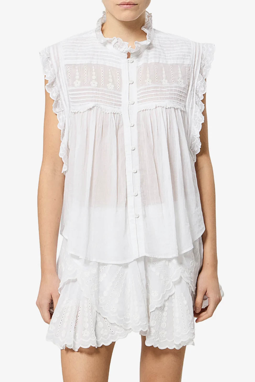 Marant Etoile, Bluse Dersia in Weiss