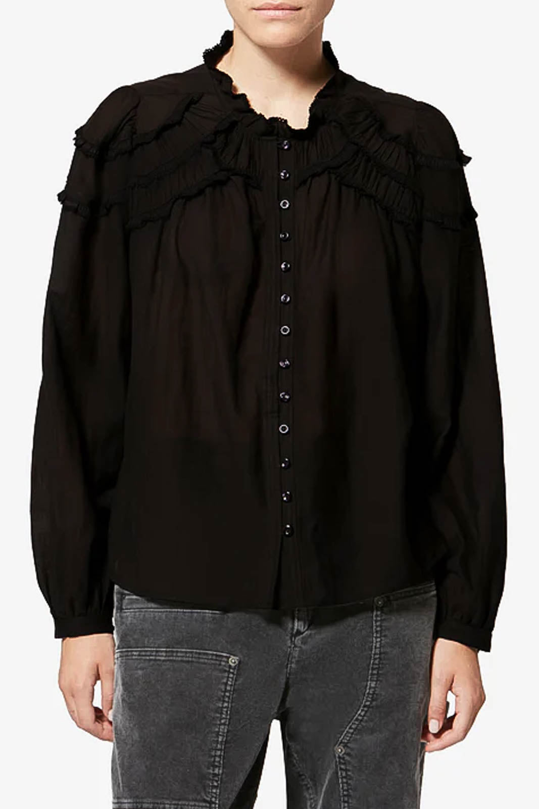 Marant Etoile, Bluse Christa in Schwarz