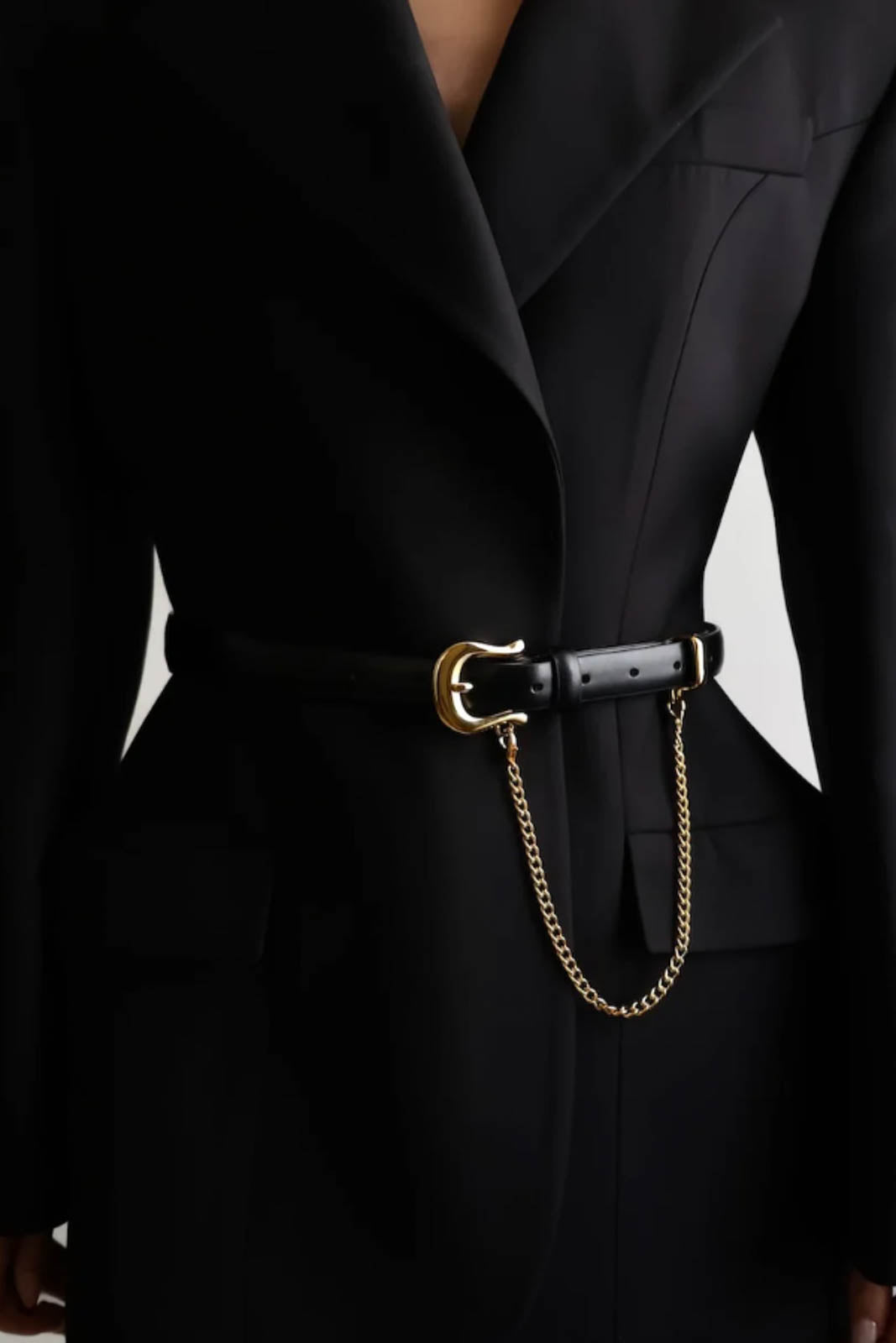 Déhanche, Gürtel Luzia in Black/Gold