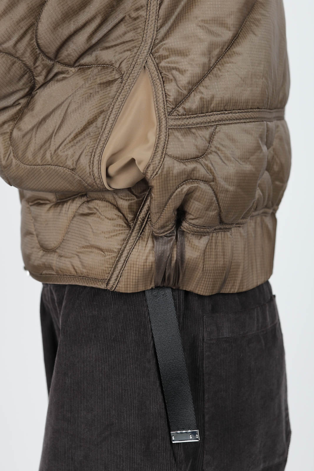 Jacke Iona Quilted in Taupe