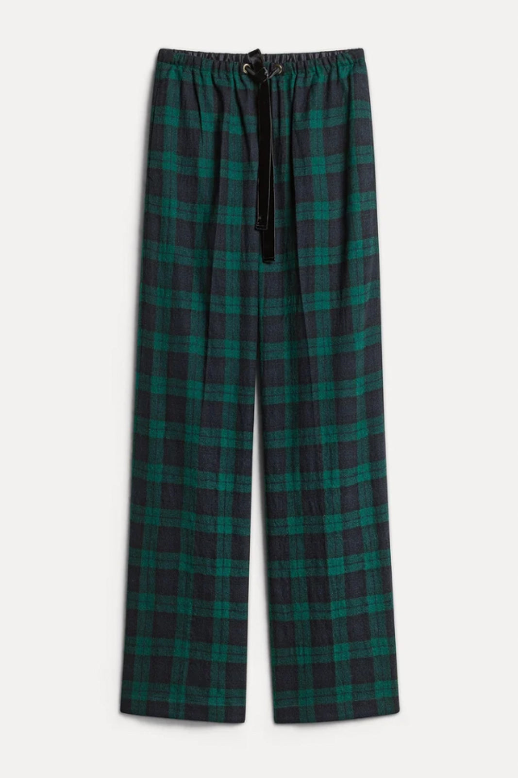 Forte Forte, Hose Highland Tartan in Woods