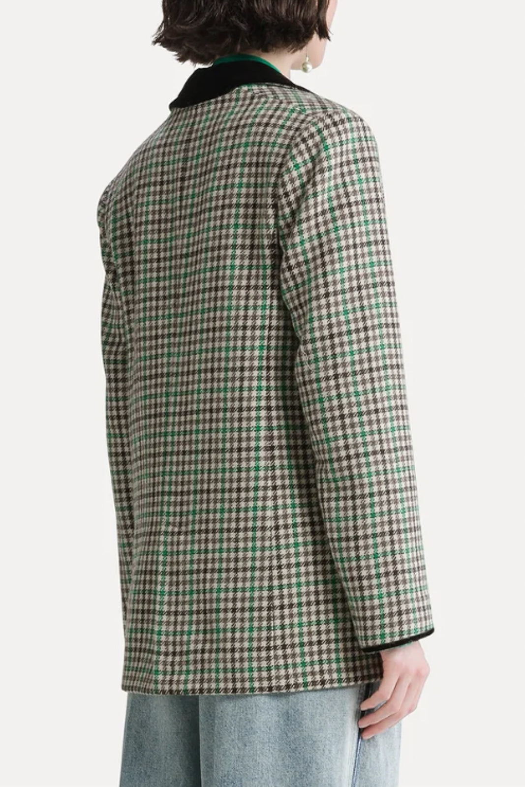 Forte Forte, Blazer British Check in Royal